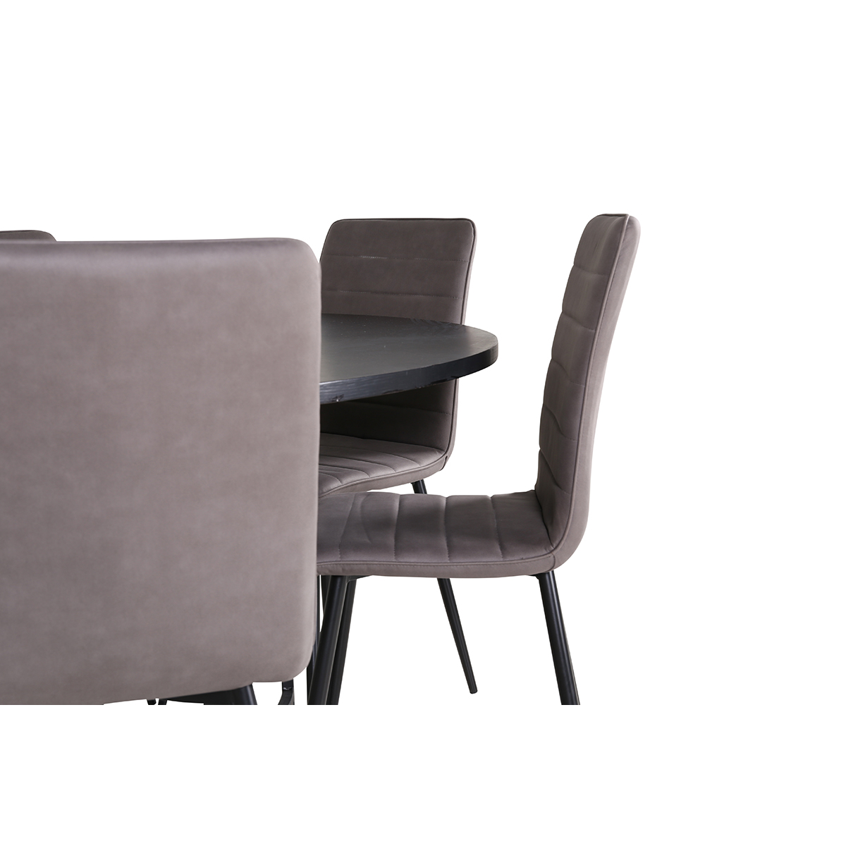 Spisegruppe furniture/fashion Copenhagen Ø140 cm med 6 Windu Stoler