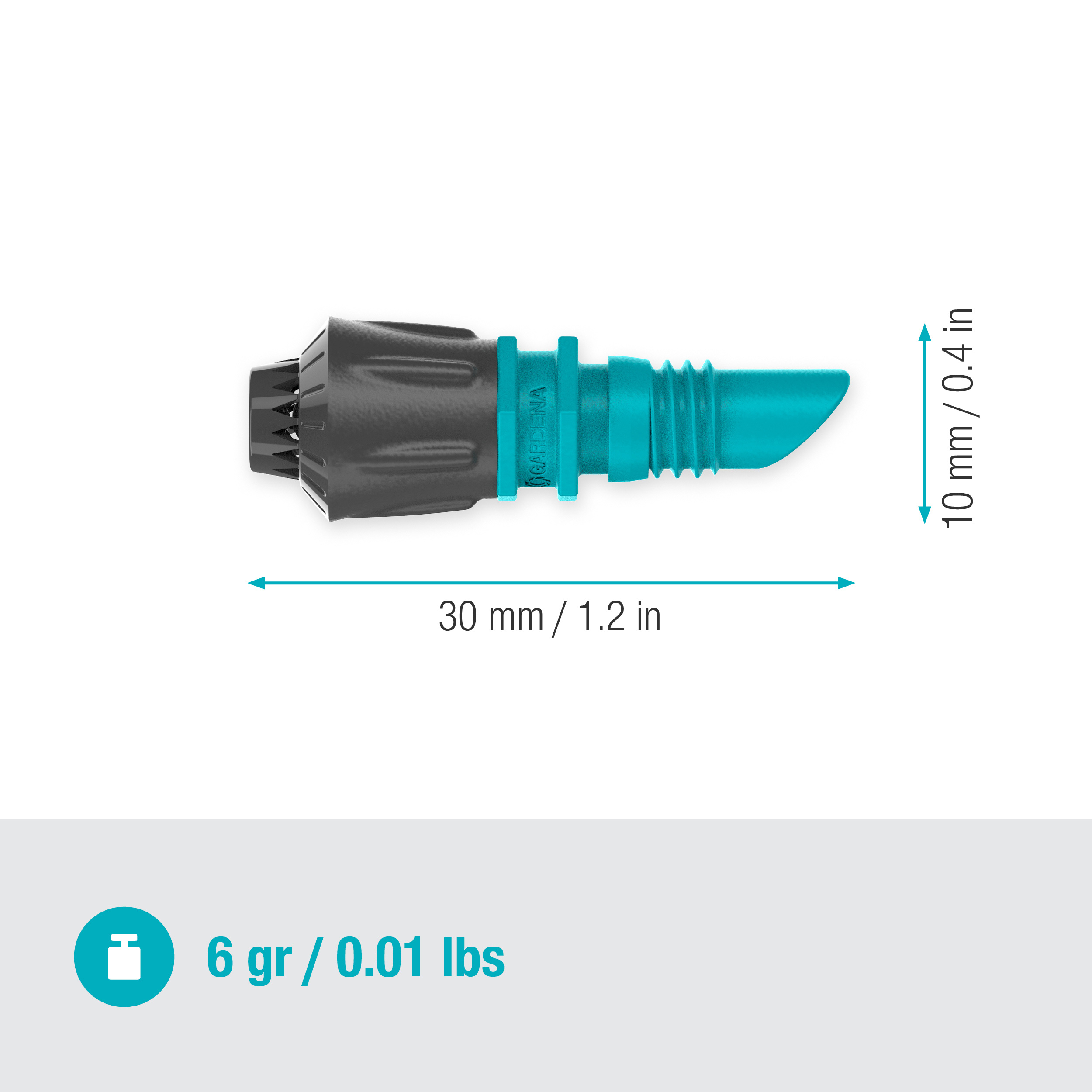 Sprederdyse Gardena Micro 360°