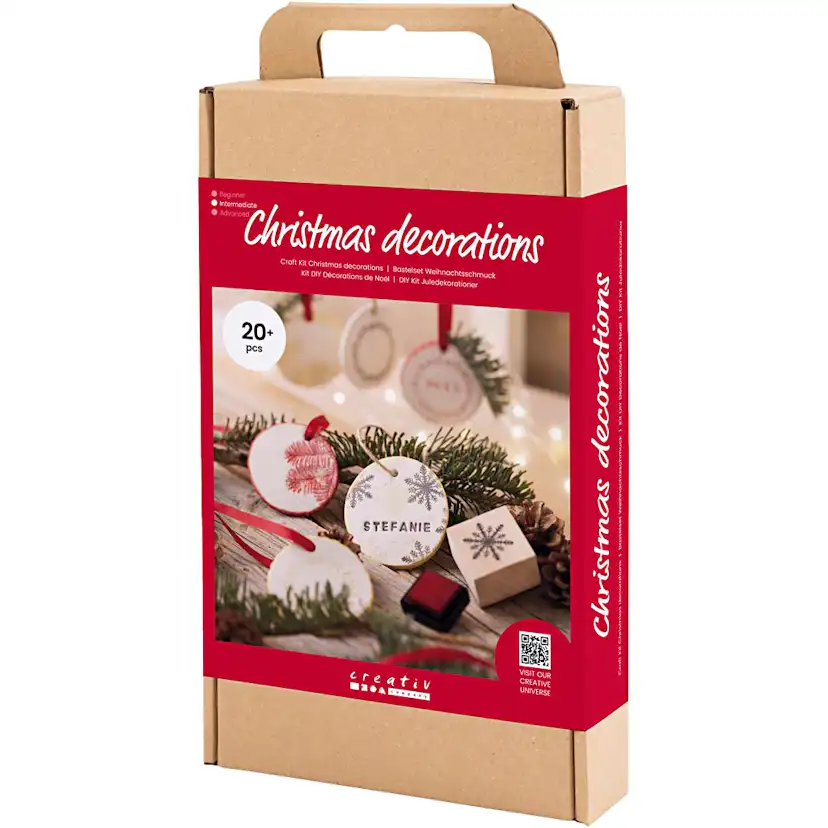 Juldekorasjoner Creativ Company DIY Kit Selvherdende Leire