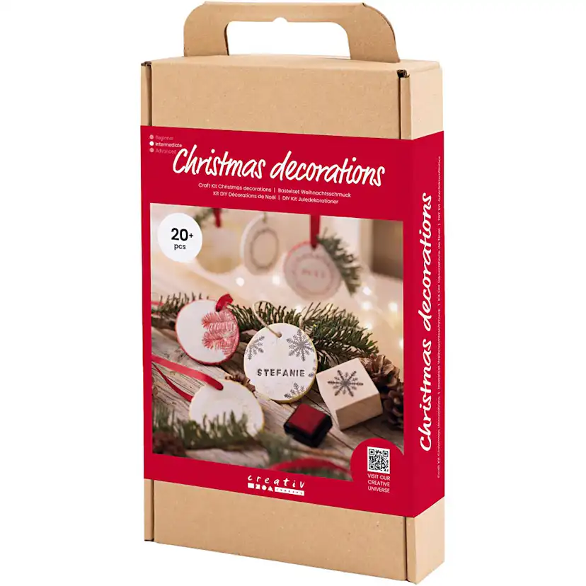 Juldekorasjoner Creativ Company DIY Kit Selvherdende Leire