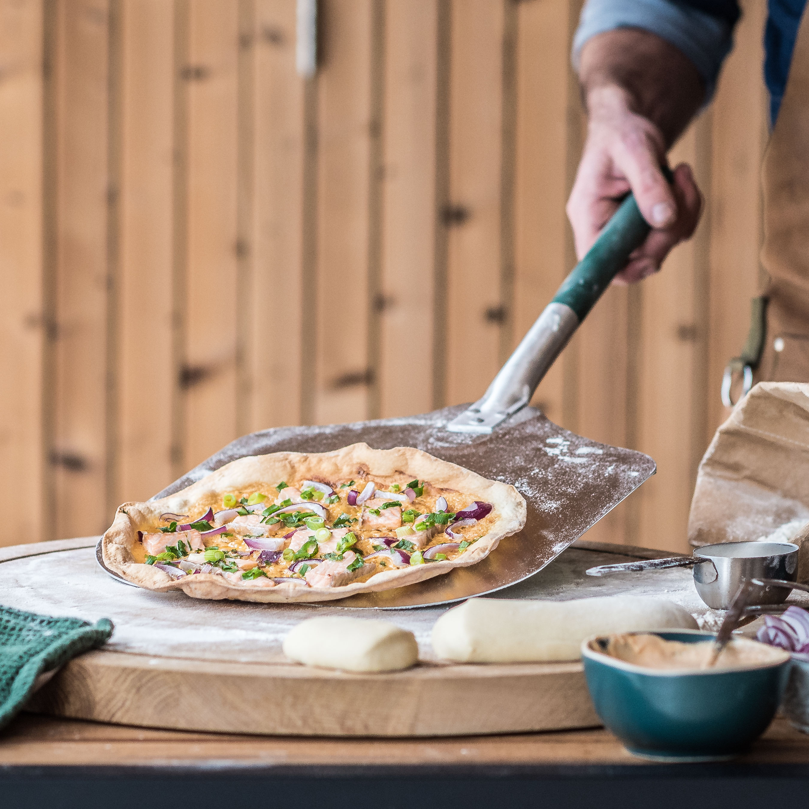 Pizzaspade Big Green Egg