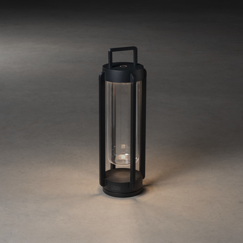 Lykt Gnosjö Konstsmide Otranto Sort USB 44 cm