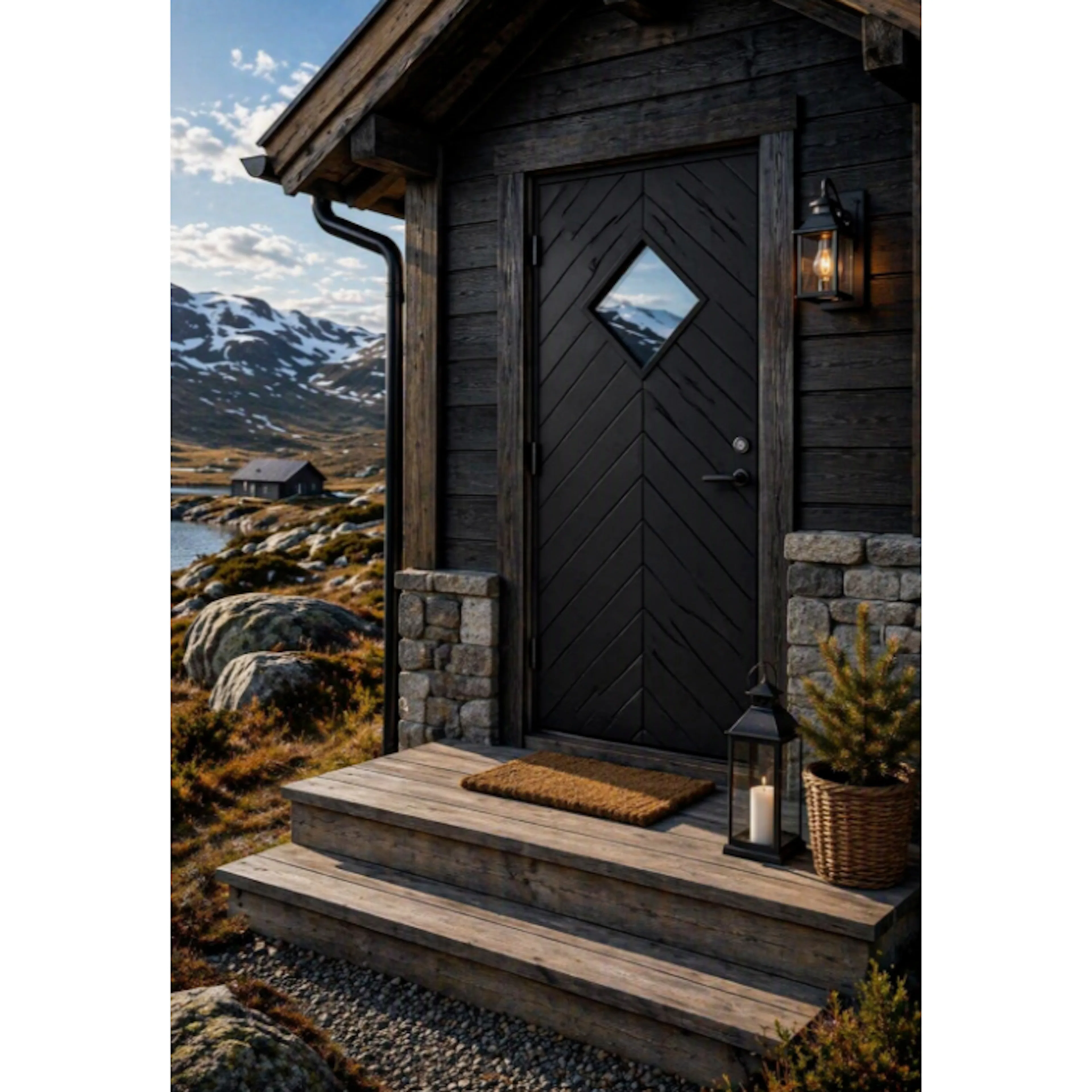 Ytterdør Fjorddøren Geilo Klarglass