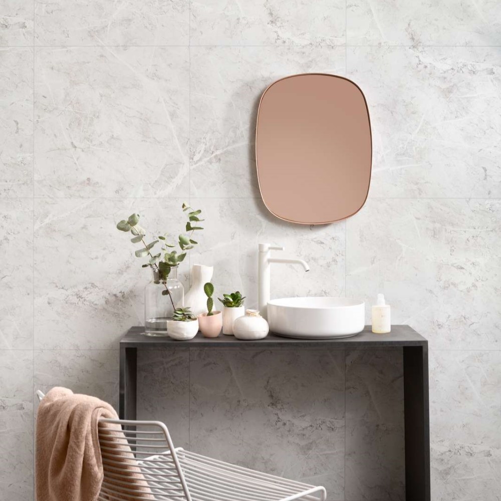 Baderomspanel Fibo 2273-6060 S White Marble
