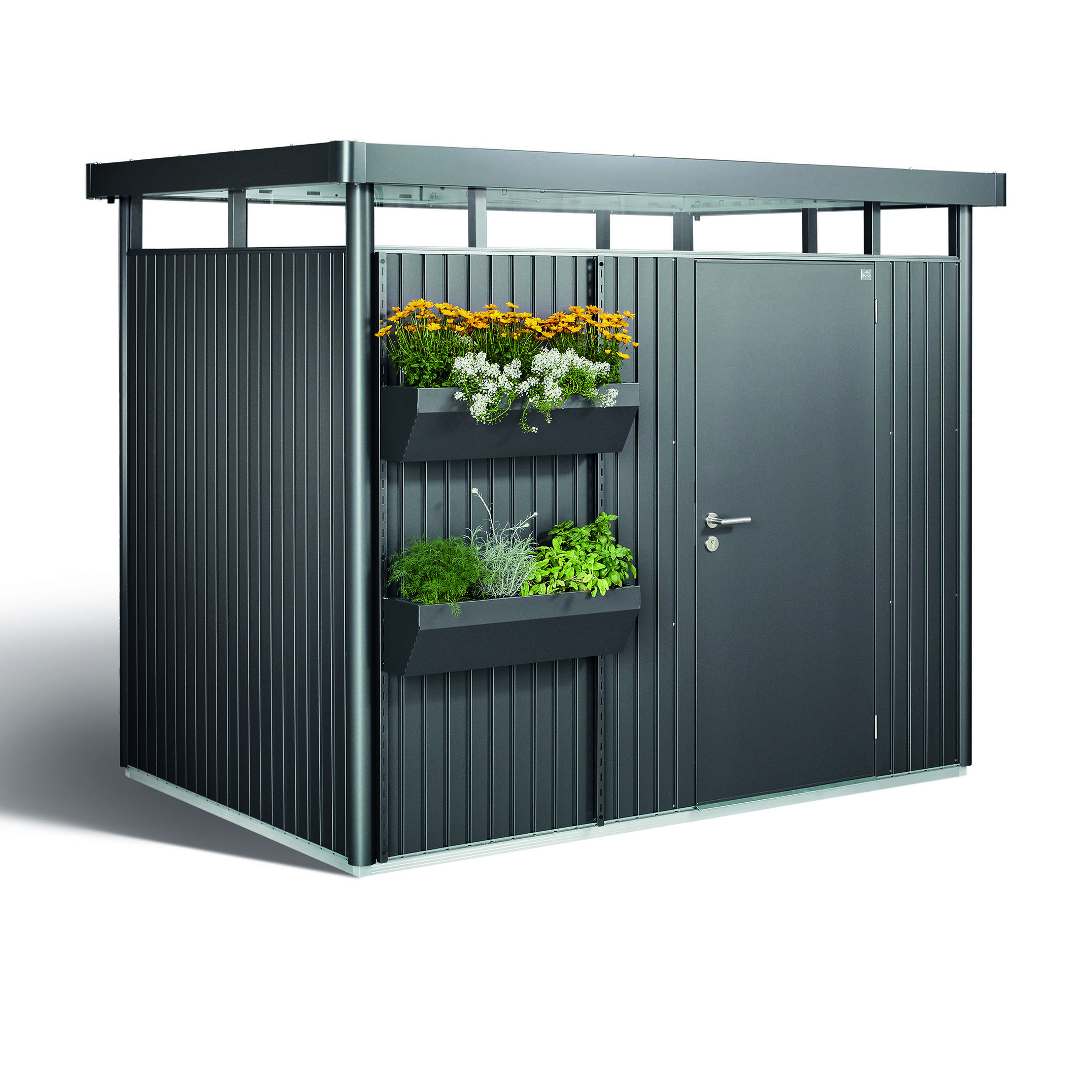 Redskapsbod Biohort Highline H2 Enkeldør