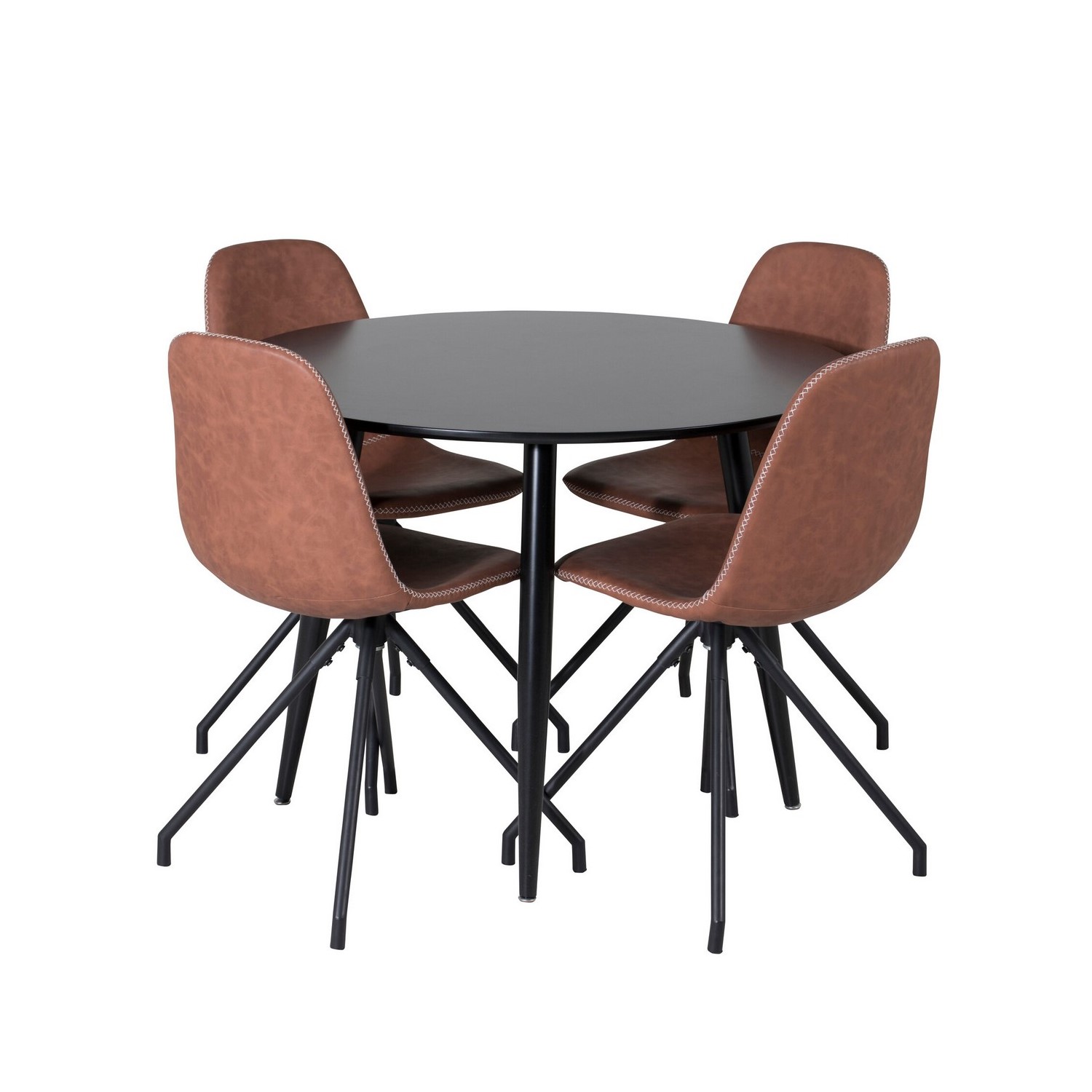 Spisegruppe Venture Home Plaza med 4stk Polar Stoler