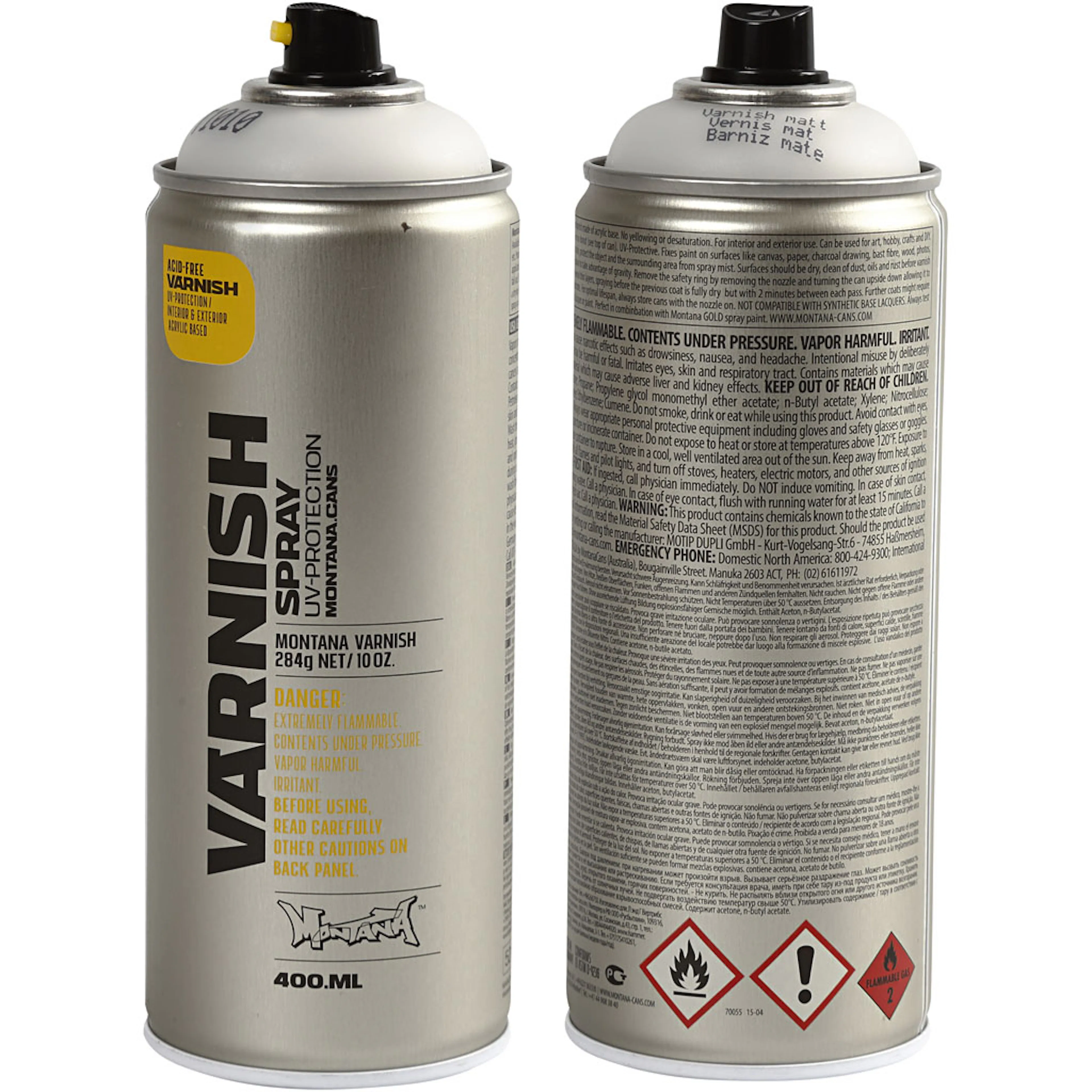 Spraylack, matt, 400 ml/ 1 burk Matt
