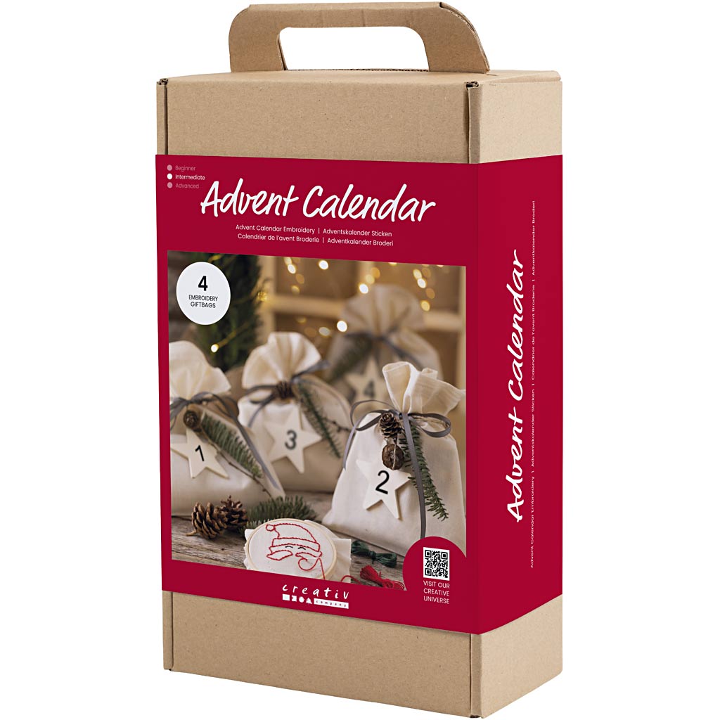 Adventskalender Creativ Company Broderi