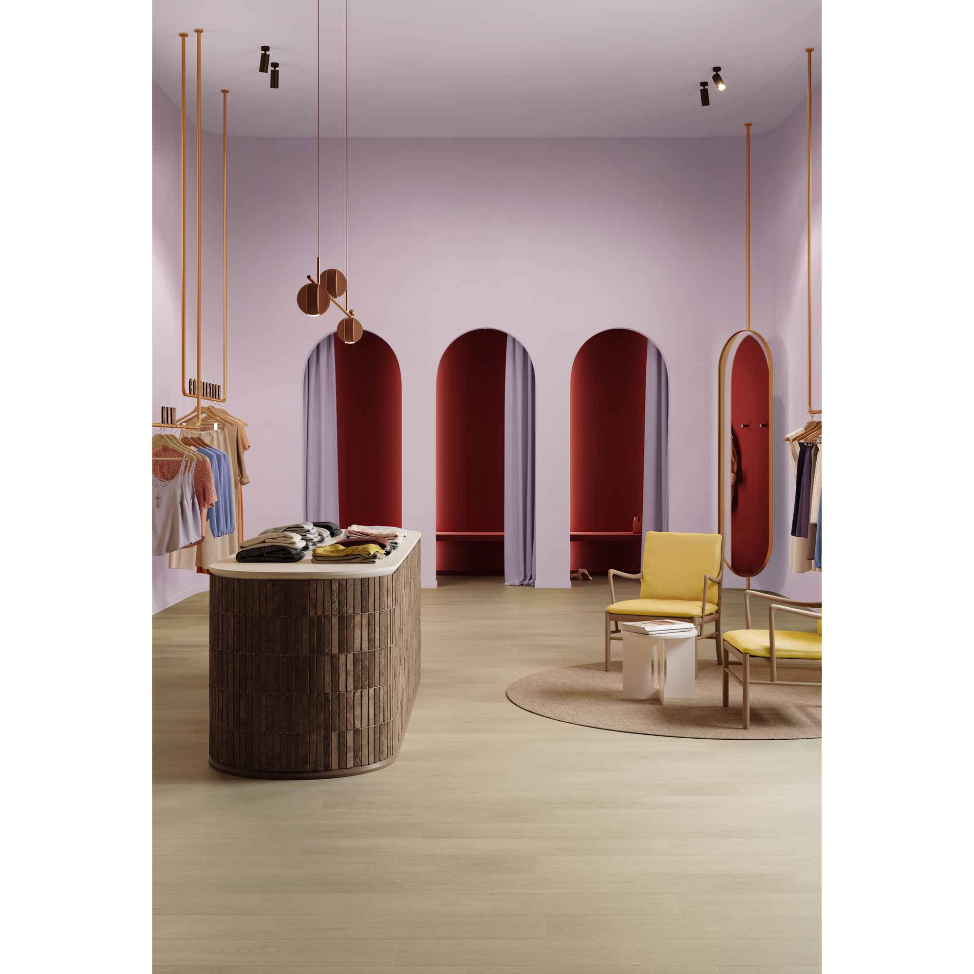 Laminatgulv BerryAlloc Ocean 8 XL Select Sand Natural. 