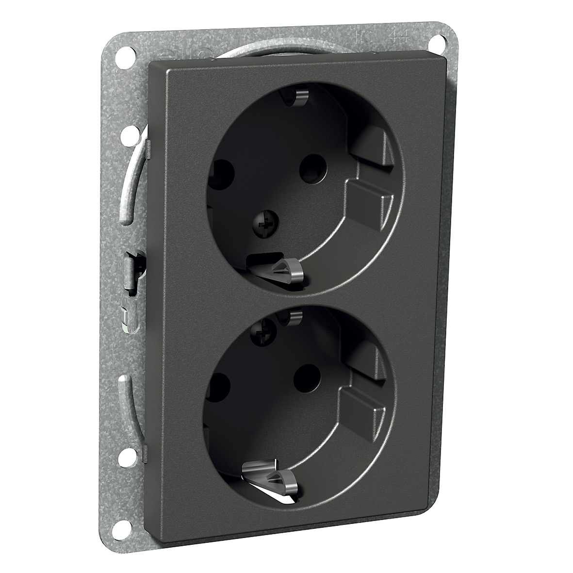 Stikkontakt Schneider Electric Exxact 12 mm