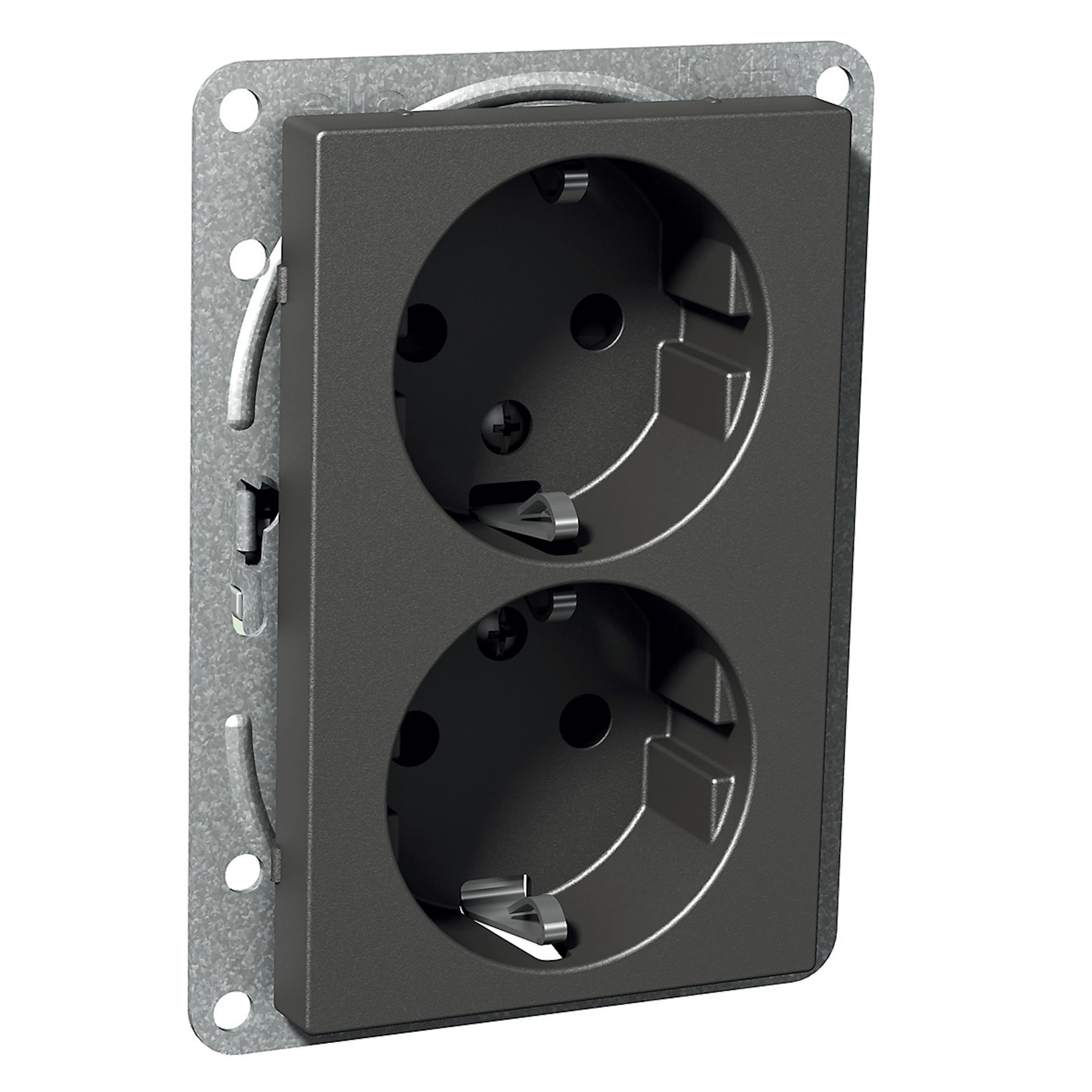 Stikkontakt Schneider Electric Exxact 12 mm