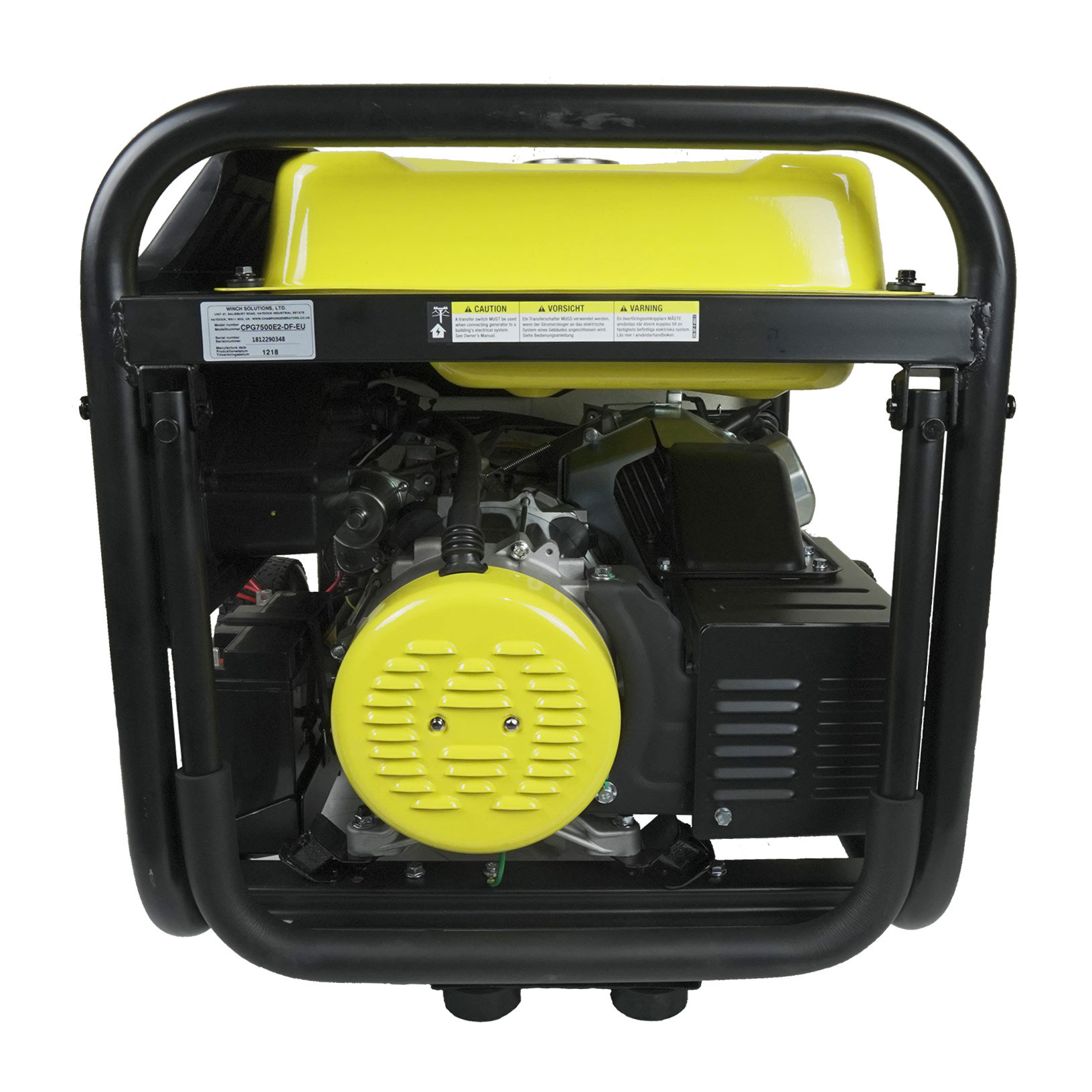 Strømaggregat Champion Generators CPG7500E2 7kW 1-fas Dual Fuel