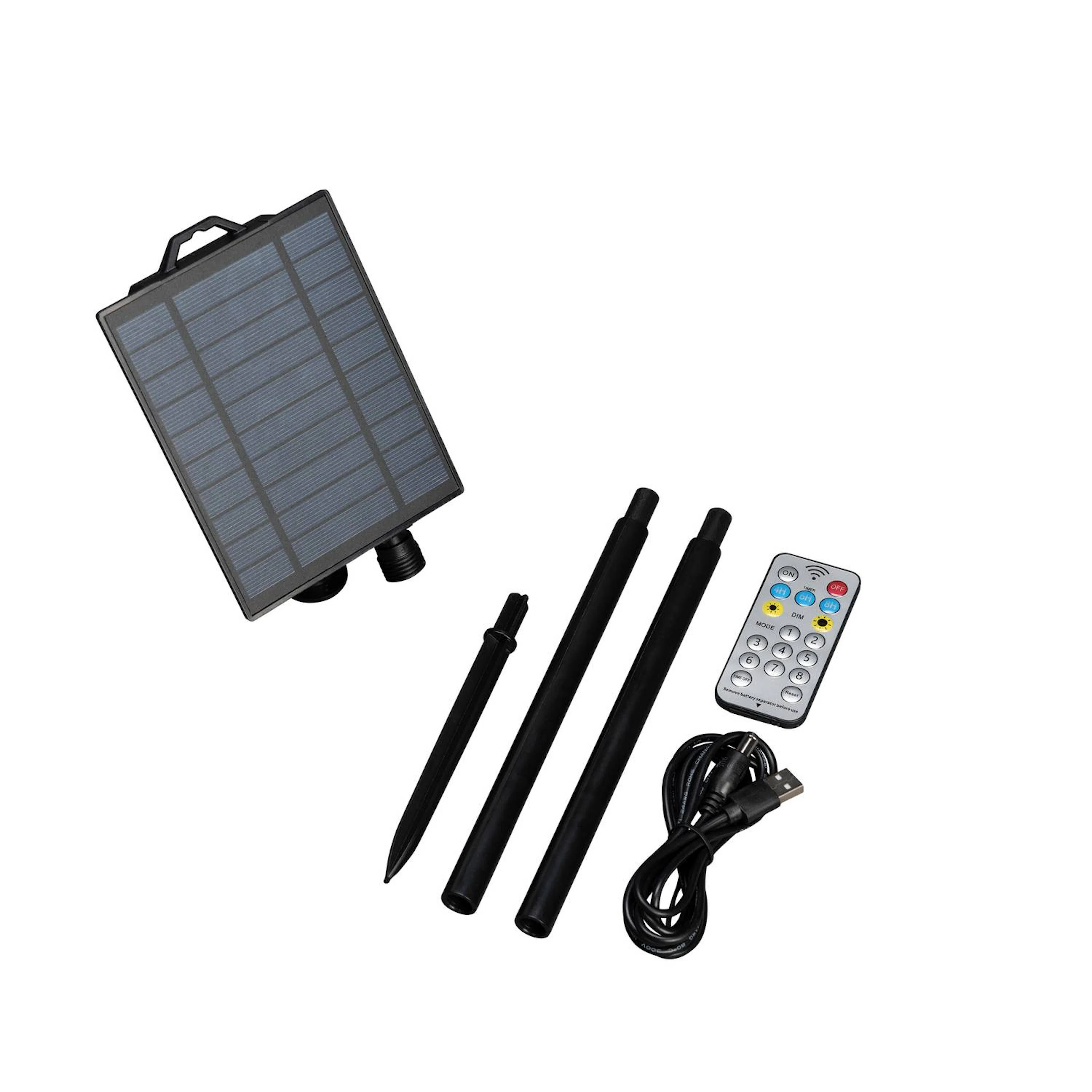 Batteriboks Gnosjö Konstsmide med Solpanel