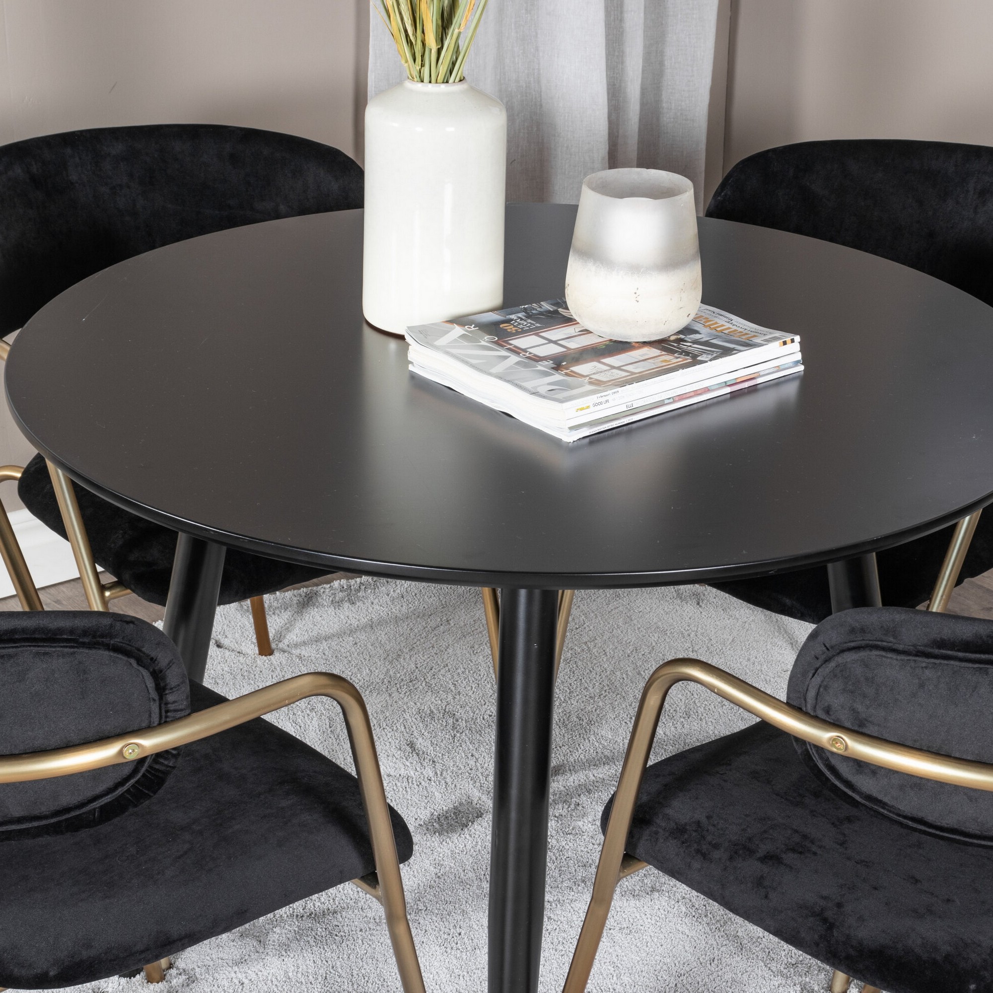 Spisegruppe Venture Home Plaza med 4stk Arrow Stoler