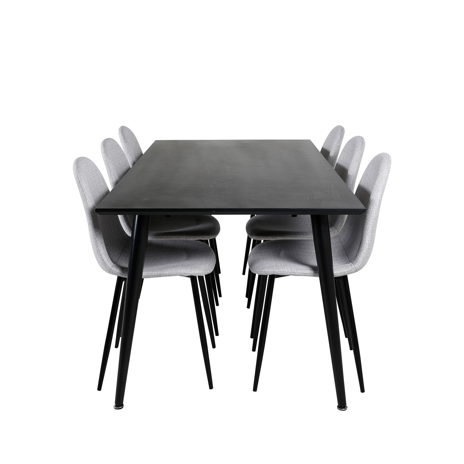 Spisegruppe Venture Home Dipp med 6 Polar Stoler