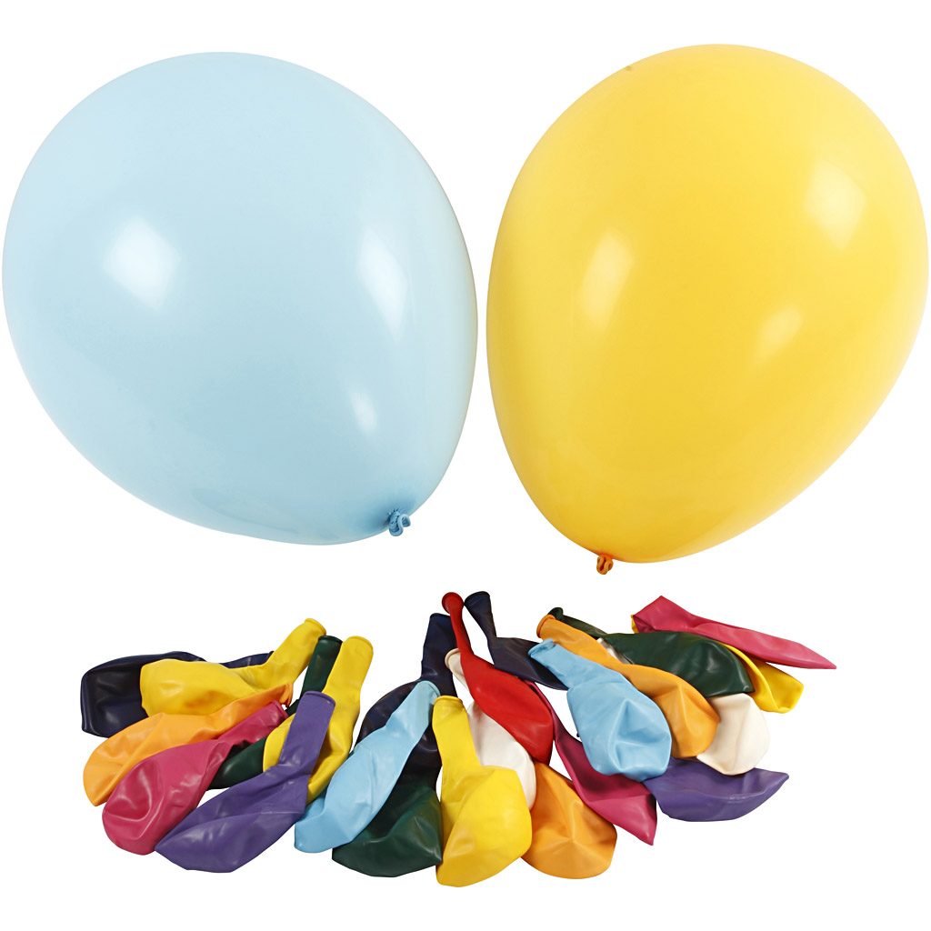 Ballonger Creativ Company Mixede Farger 43 cm 50 stk/1 Pk