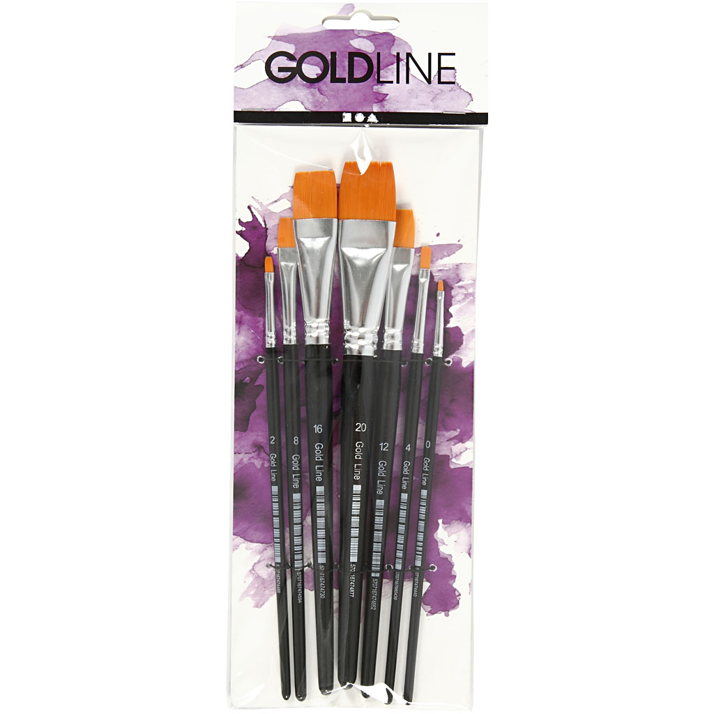Pensler Creativ Company Gold Line Flata Nr 0-20 7 Stk/1 Pk