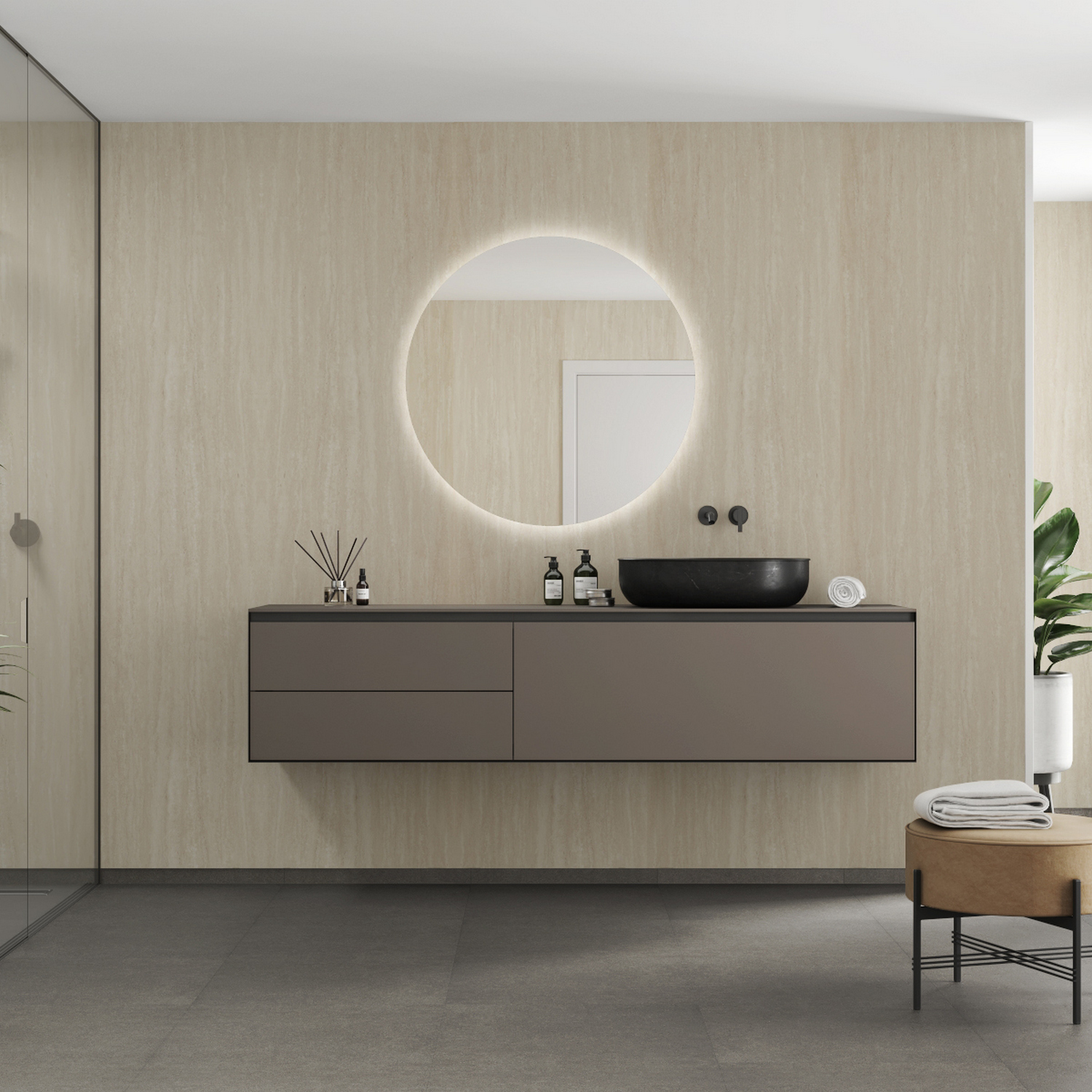 Baderomspanel Fibo 2050 Sugar Sparkle