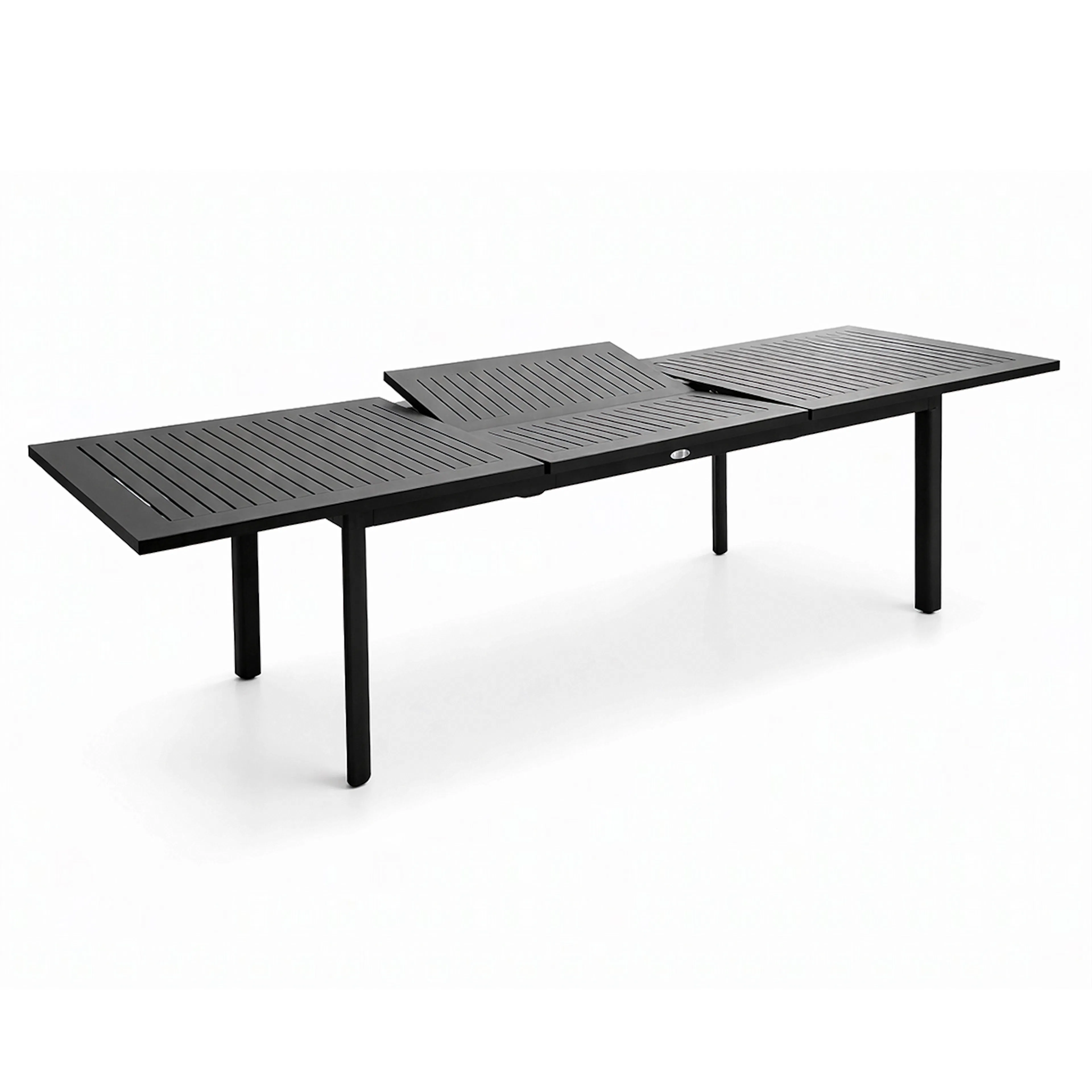 NYDALA BORD 96X200/280 CM, SVART Sort