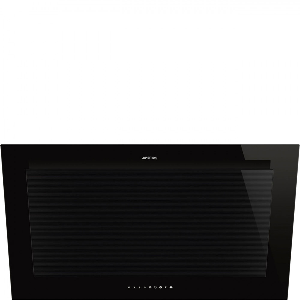 Smeg vägghängd köksfläkt KV194B3 Sort