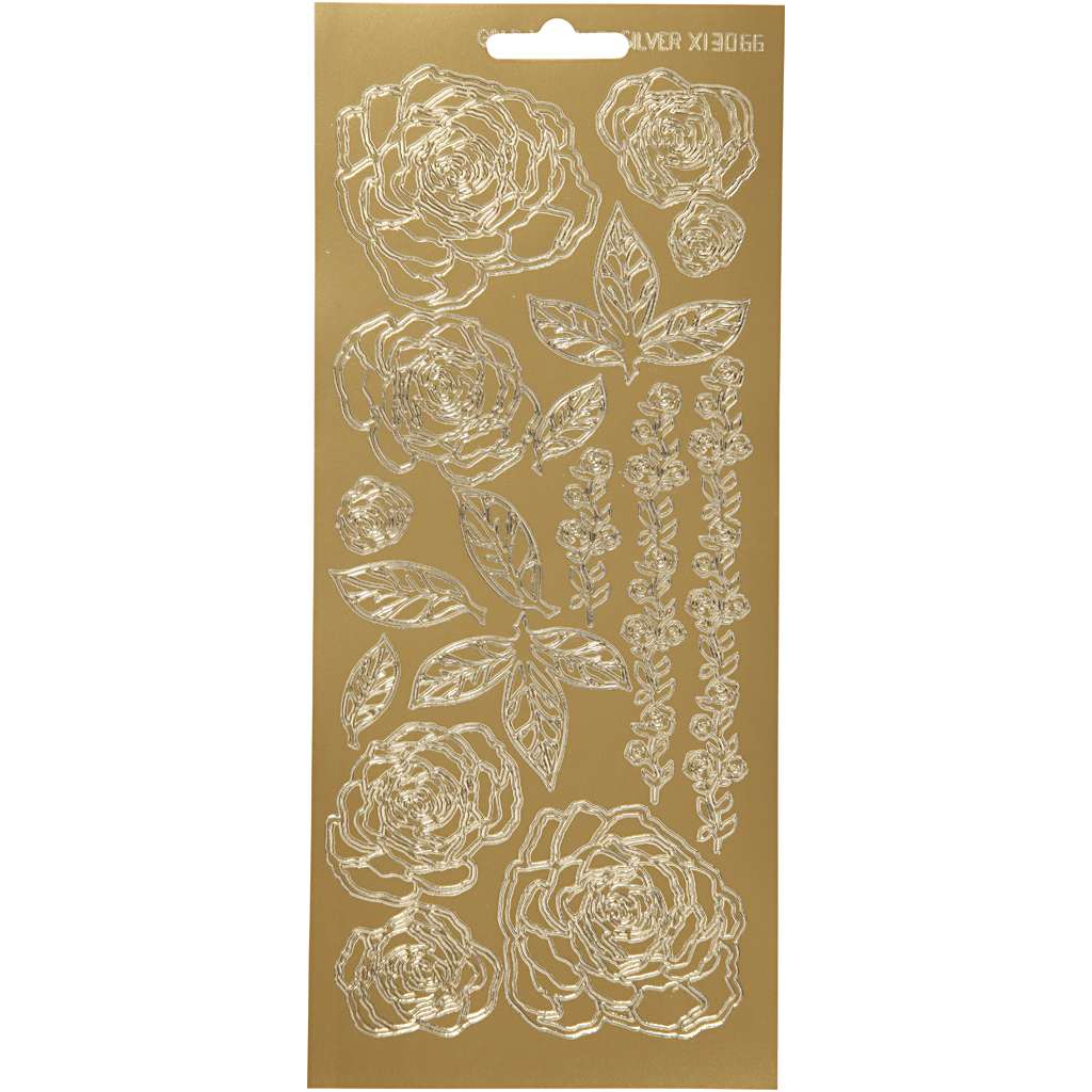 Stickers Creativ Company Roser 10x23 cm