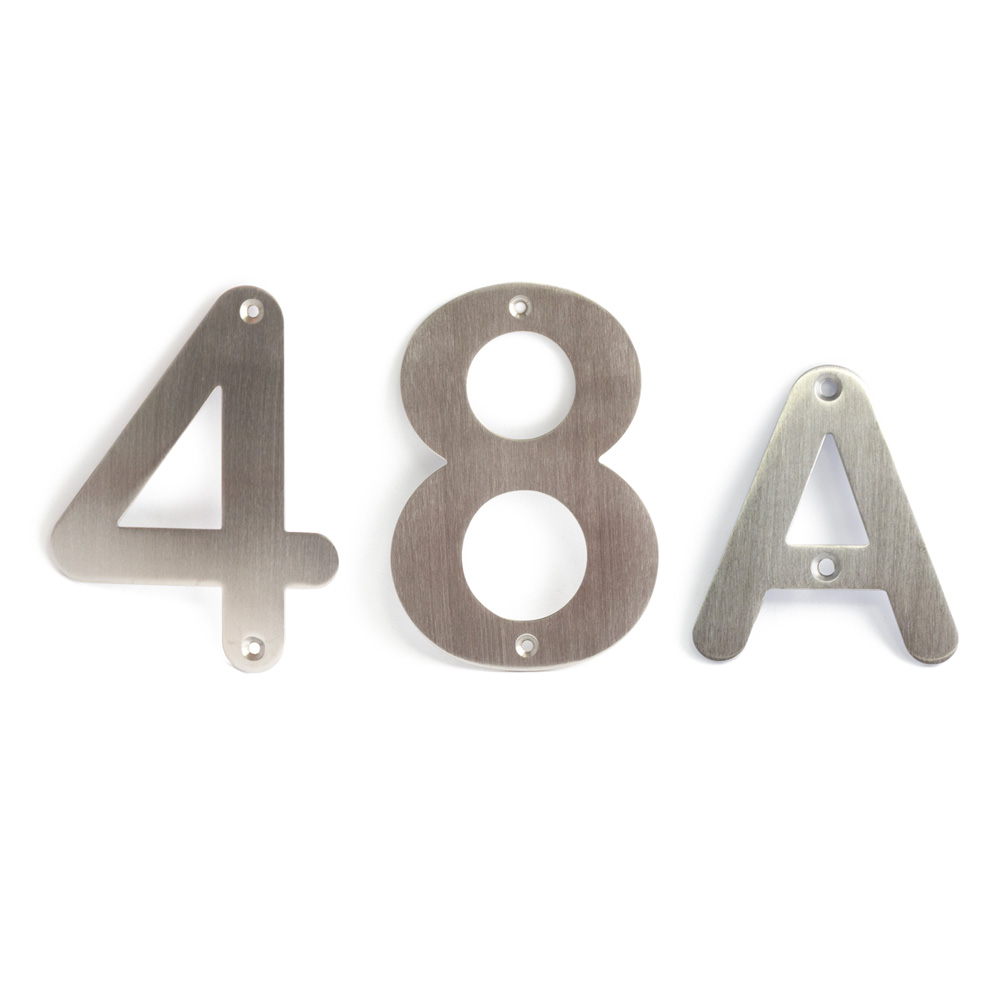 Husnummer Habo 570 Rustfritt