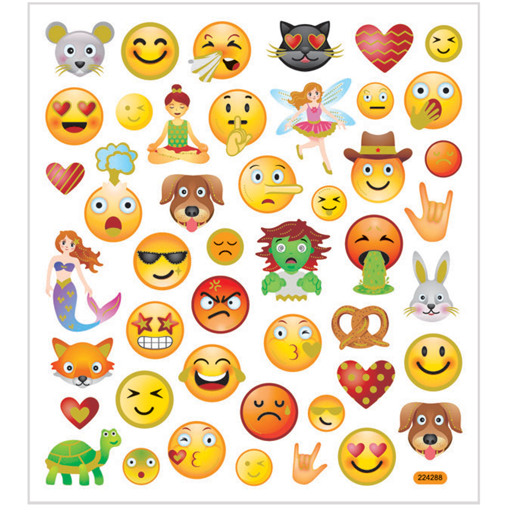 Klistremerker Creativ Company Emojis
