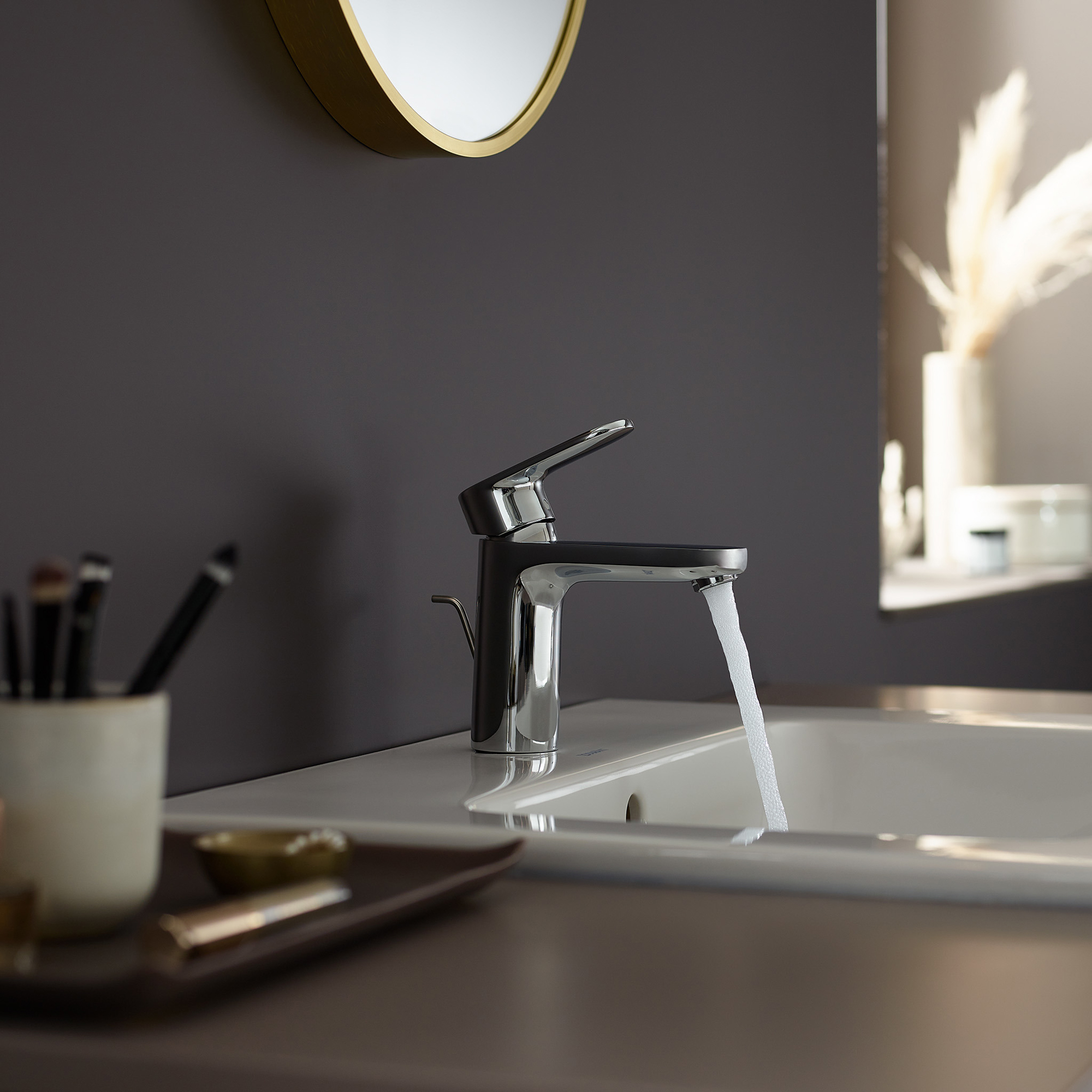 Servantbatteri Hansgrohe Vernis Blend 100 med Løfteventil