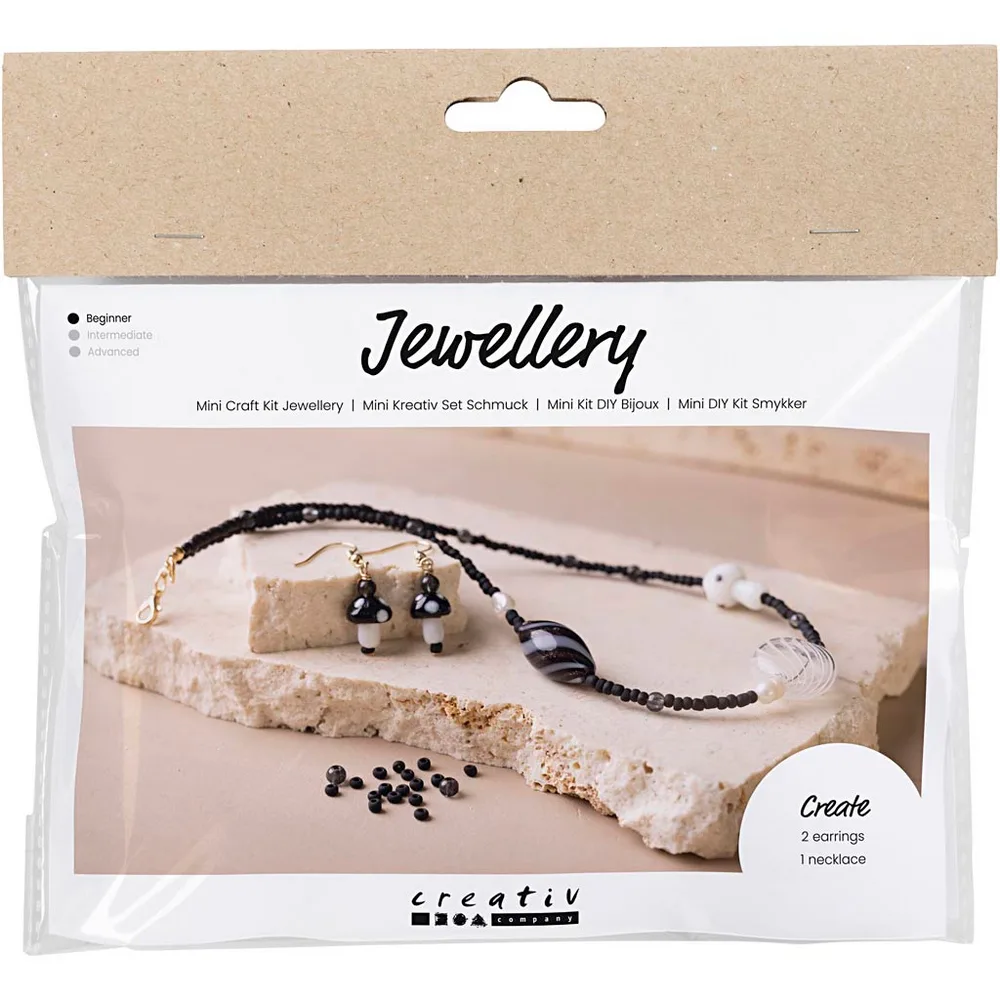 Hobbysett Creativ Company Mini DIY Kit Smykker Harmoni Grovt Halskjede