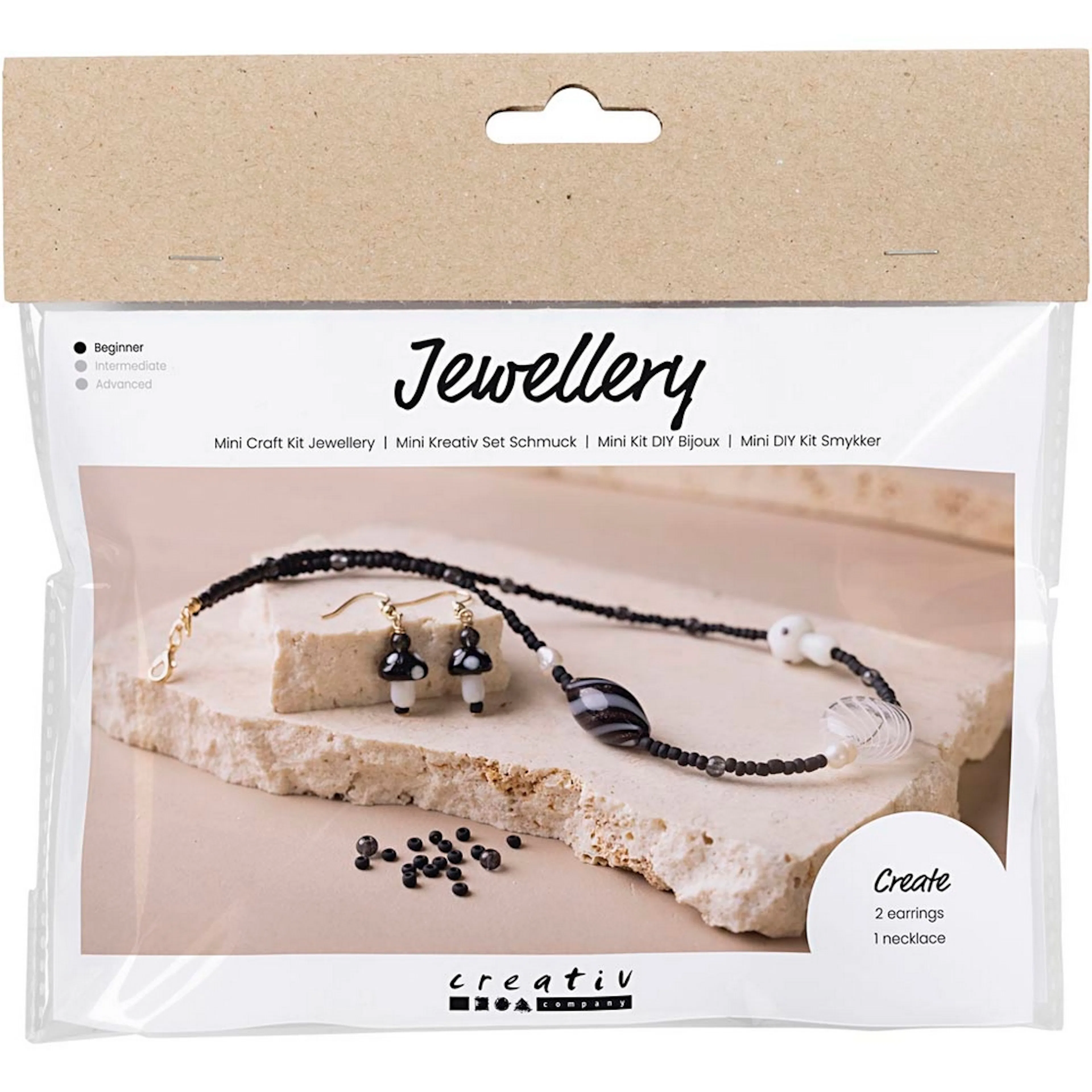 Hobbysett Creativ Company Mini DIY Kit Smykker Harmoni Grovt Halskjede