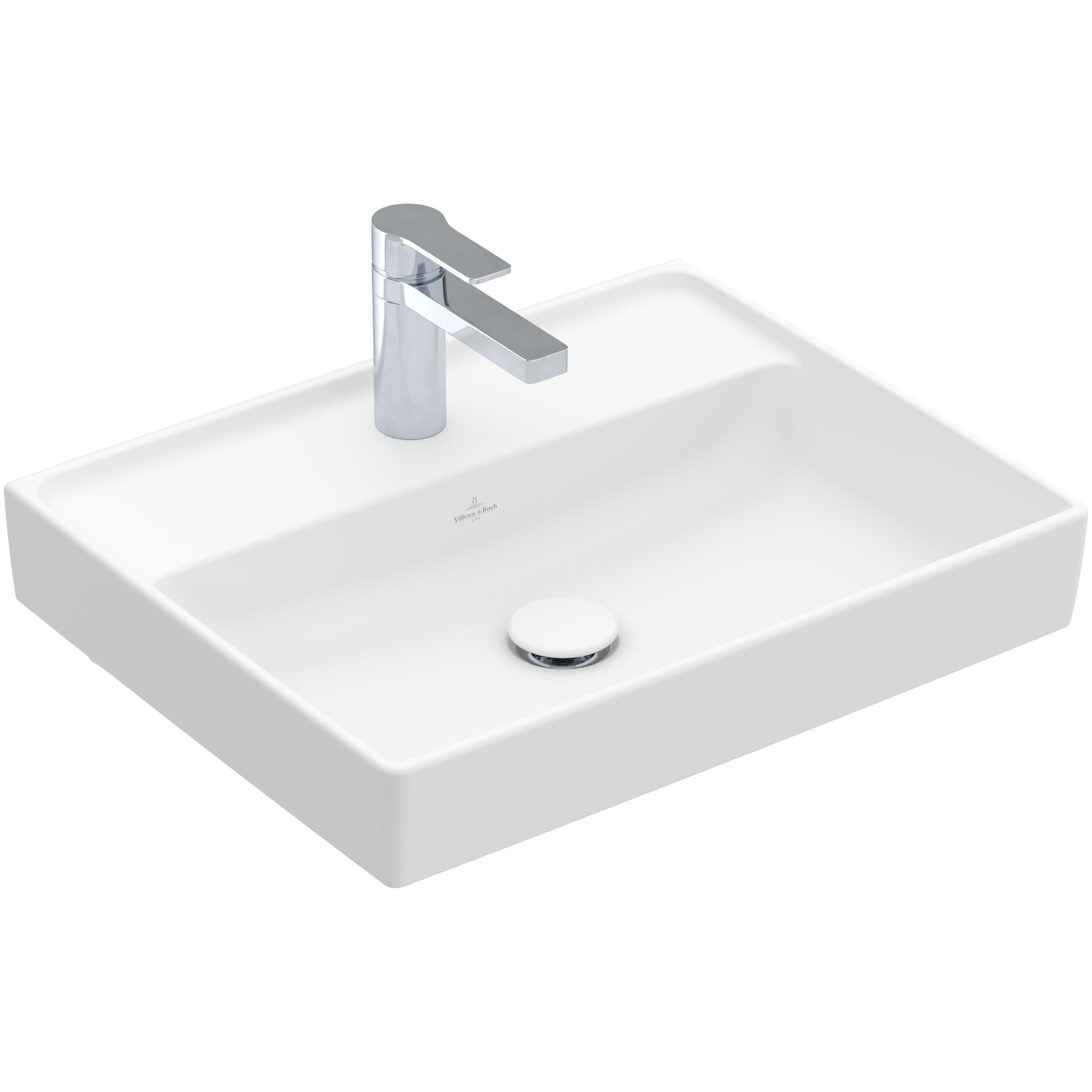 Tvättställ Villeroy & Boch Collaro Väggmonterat | badrum - handfat-och-tvattstall - enkelt-handfat | KakelKungen