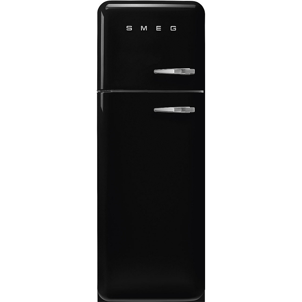 Kombiskap Kjøleskap/Fryser Smeg FAB30LBL6 Svart 50's Style
