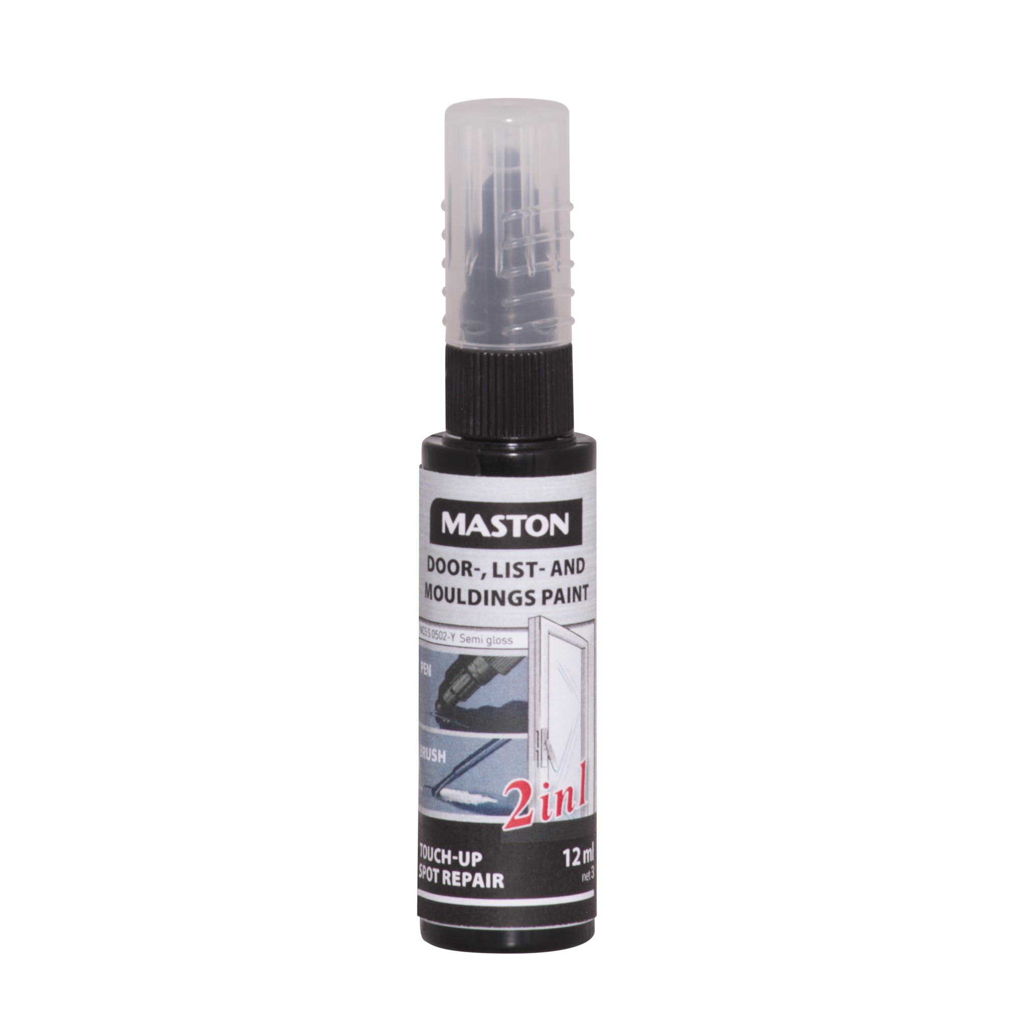 Fargestift Maston Touch Up Hvit 12 ml