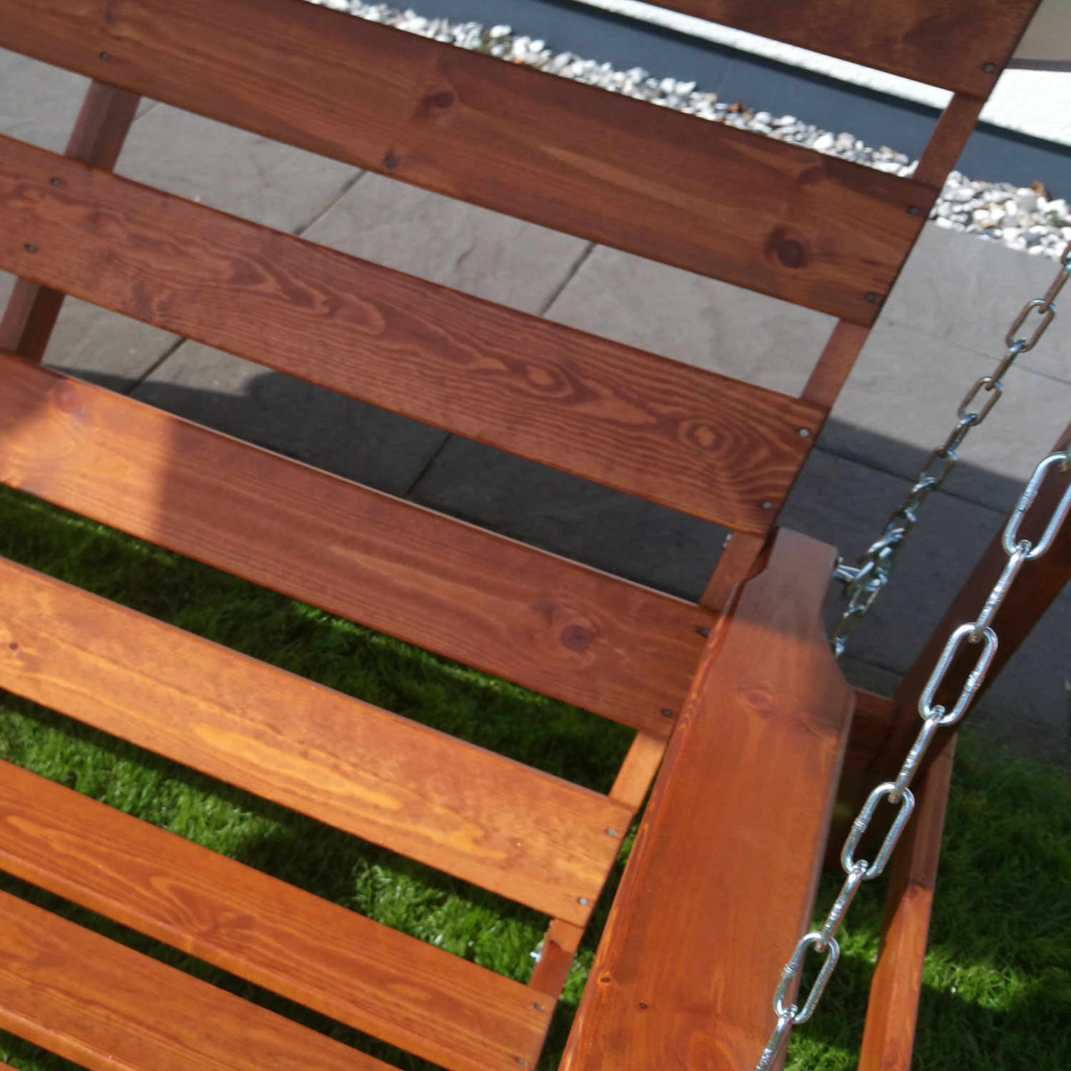 Hammock Eden Wood Mellby 3-seter Brunlasert