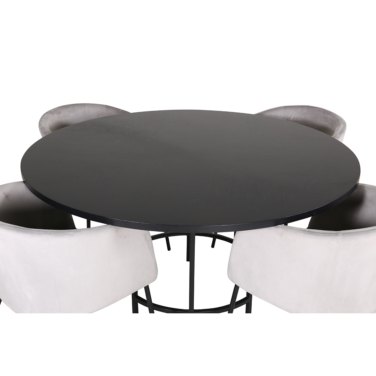 Spisegruppe furniture/fashion Copenhagen Ø140 cm med 4 Berit Stoler