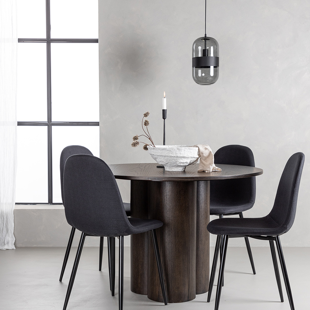 Spisegruppe Venture Home Olivia med 4 Polar Stoler