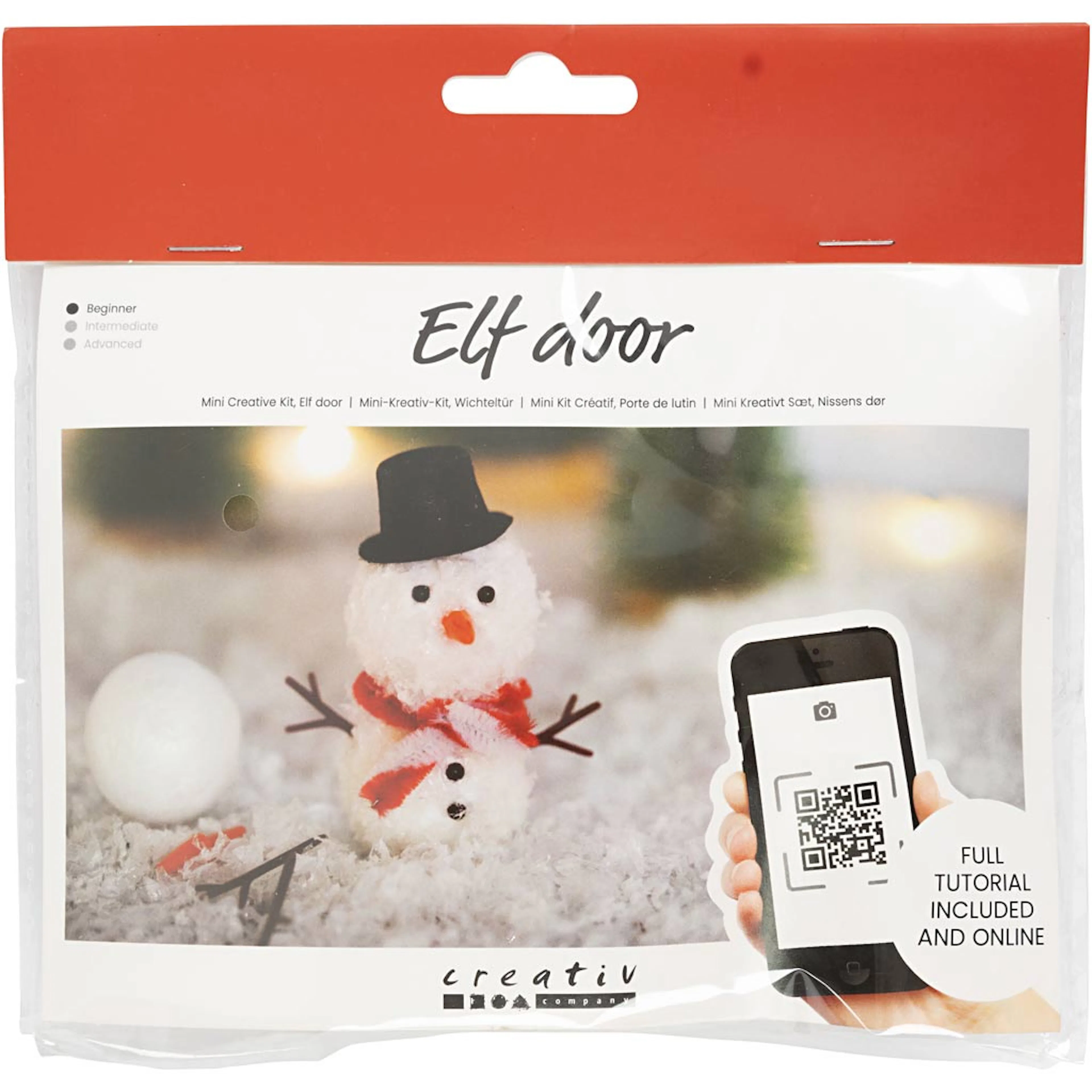 Alvedør Creativ Company Mini DIY Kit Snømann