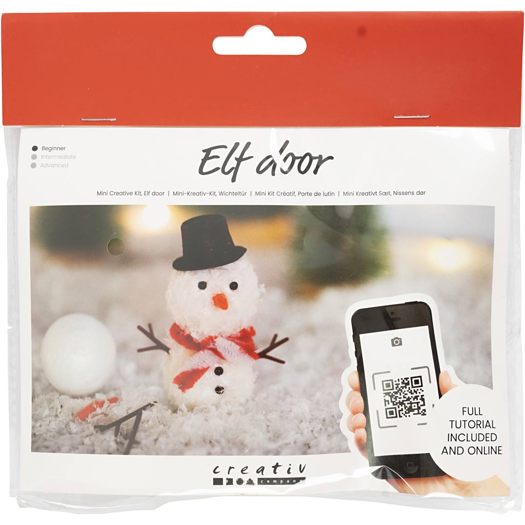 Alvedør Creativ Company Mini DIY Kit Snømann