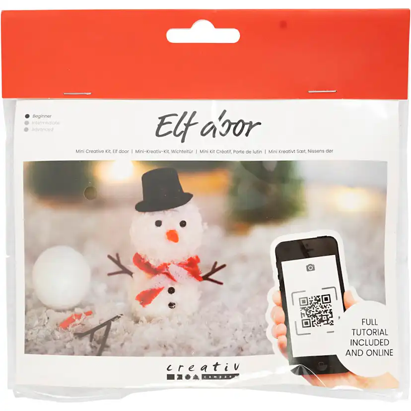 Alvedør Creativ Company Mini DIY Kit Snømann