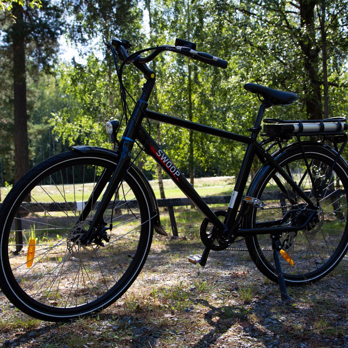 El-sykkel Swoop City, herre 28"