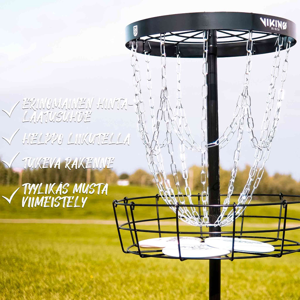 Frisbeegolfkurv Viking Discs Battle Basket Pro
