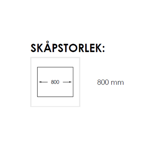 Kjøkkenvask Nordic Tech Radius 700 B X