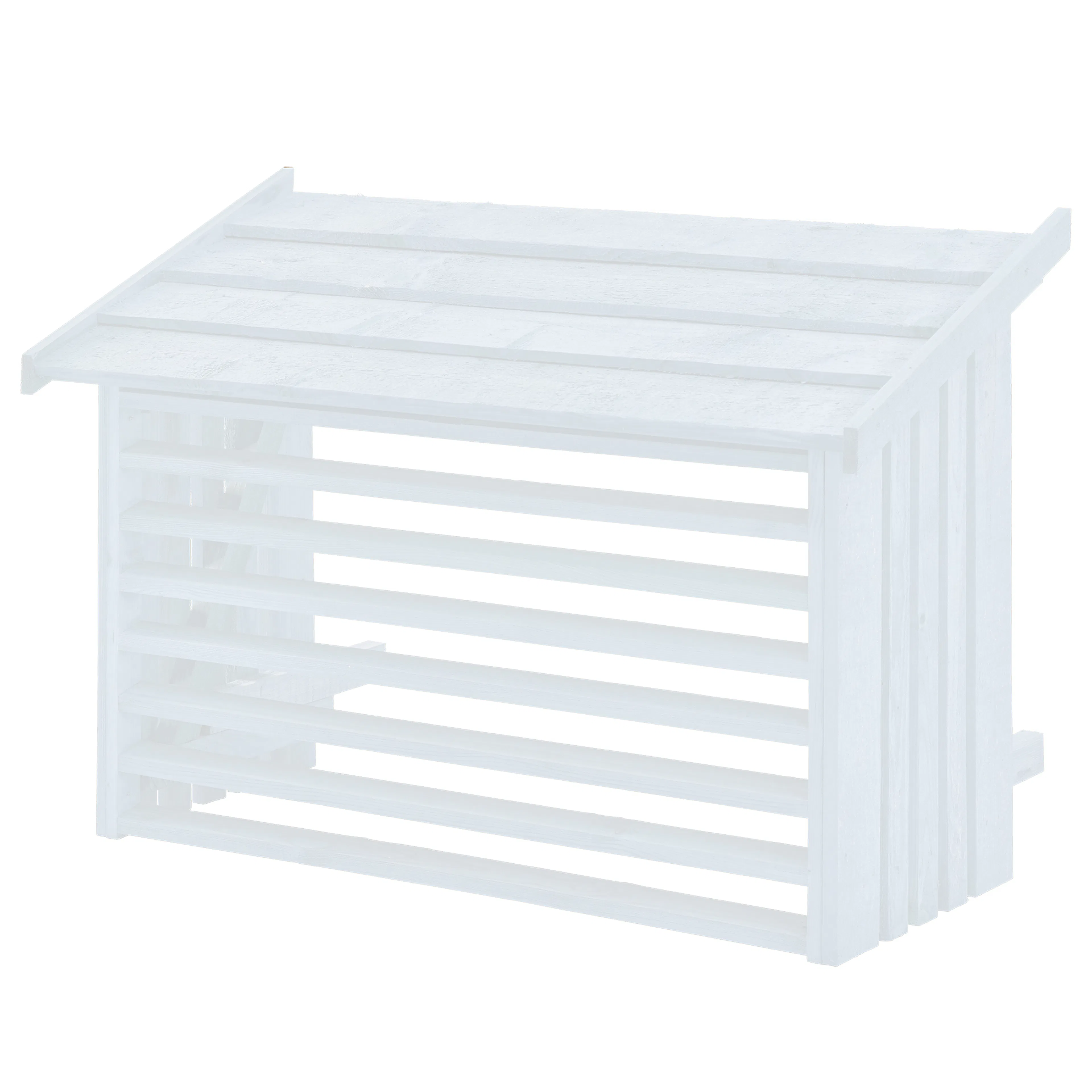 Varmepumpetak PLUS 96×56×78 cm Hvit