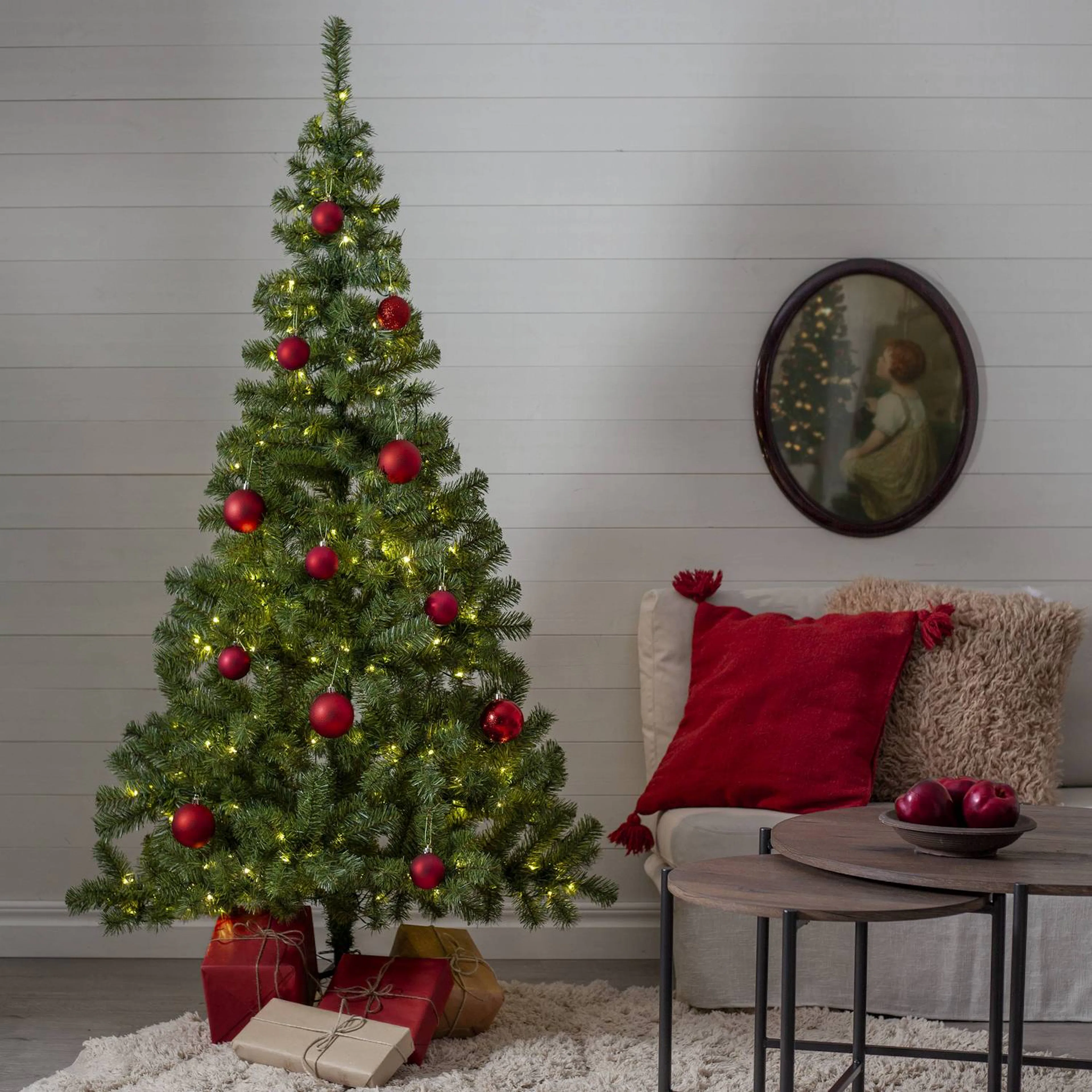Juletre Star Trading Ottawa Kunstig 180 cm med LED 350 Lys
