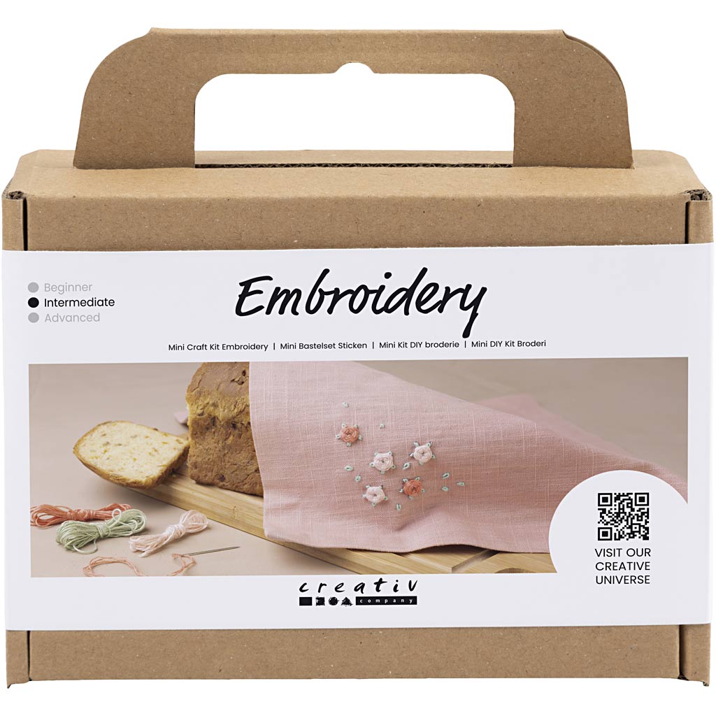 Brodering Creativ Company Mini DIY Kit Stoffserviett