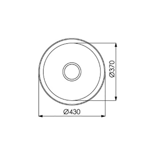 Kjøkkenvask Nordic Tech Rubin NDR 370