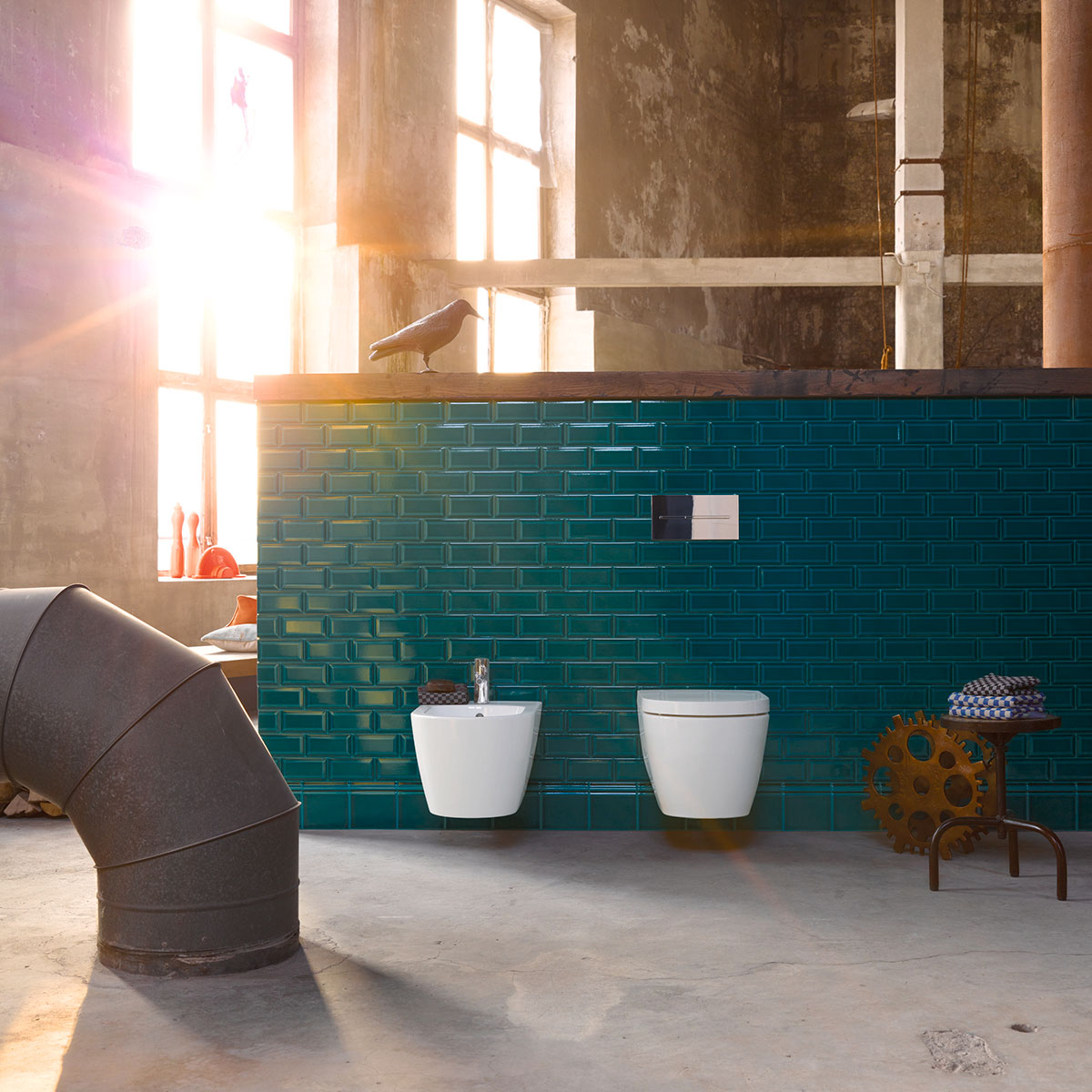 Vegghengt Toalett Duravit Me by Starck 252909 uten Toalettsete