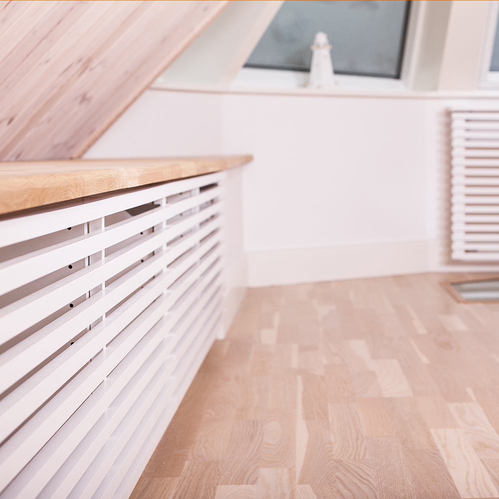 Radiatorskjuler Lundbergs Yoko Hvit