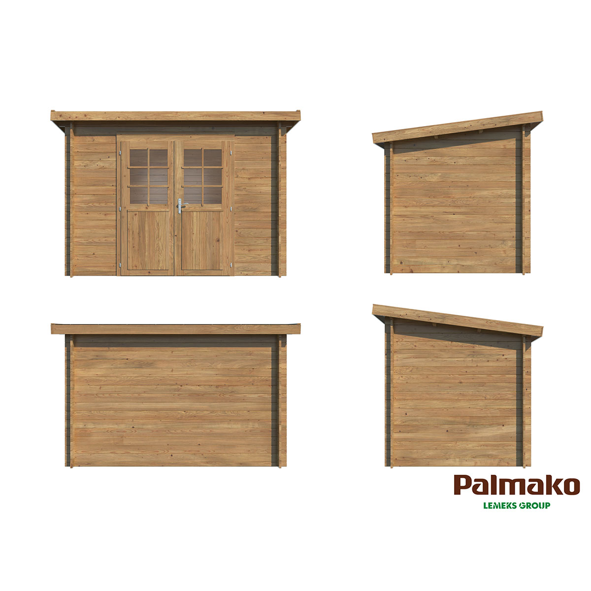 Hytte Palmako Alice 5,0 m2 (inv. 4,7 m2)
