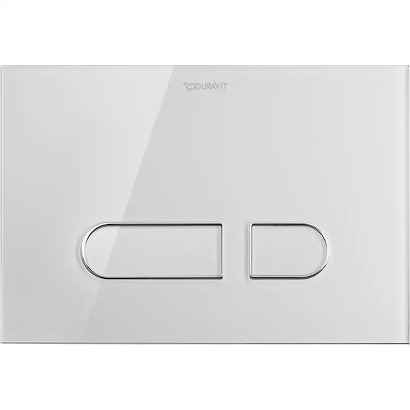 Toalettpakke Duravit Vegghengt ME by Starck WC-fixtur og Spyleknapp med Toalettsete